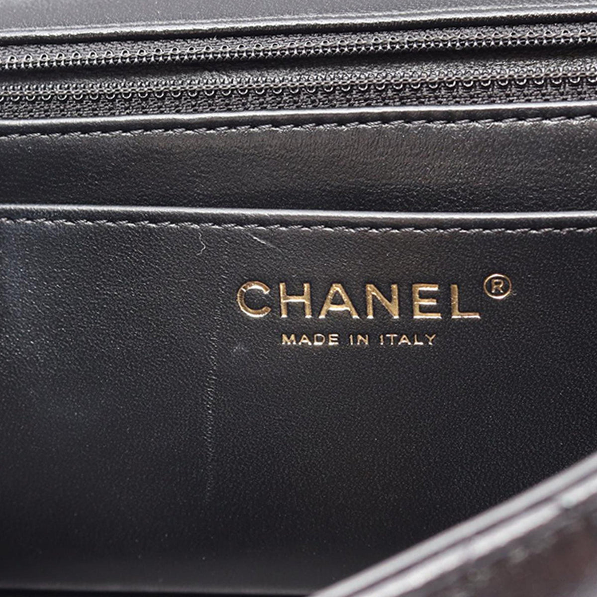 Chanel Medium Quilted Lambskin Golden Links Top Handle Flap