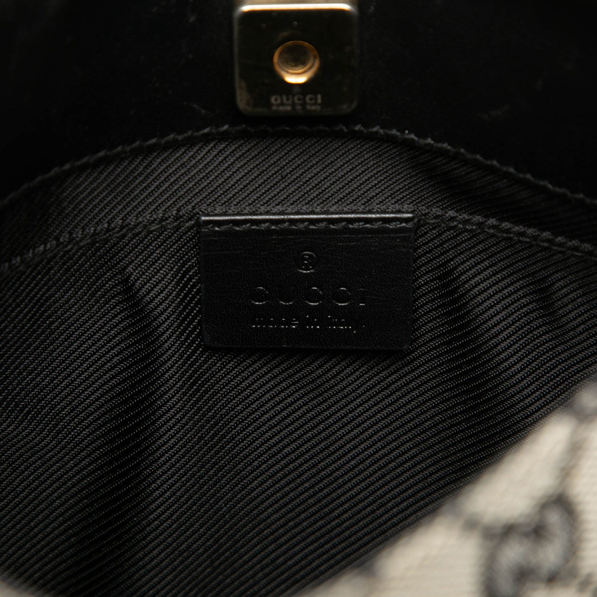 Gucci GG Canvas Chain Hobo — Beige