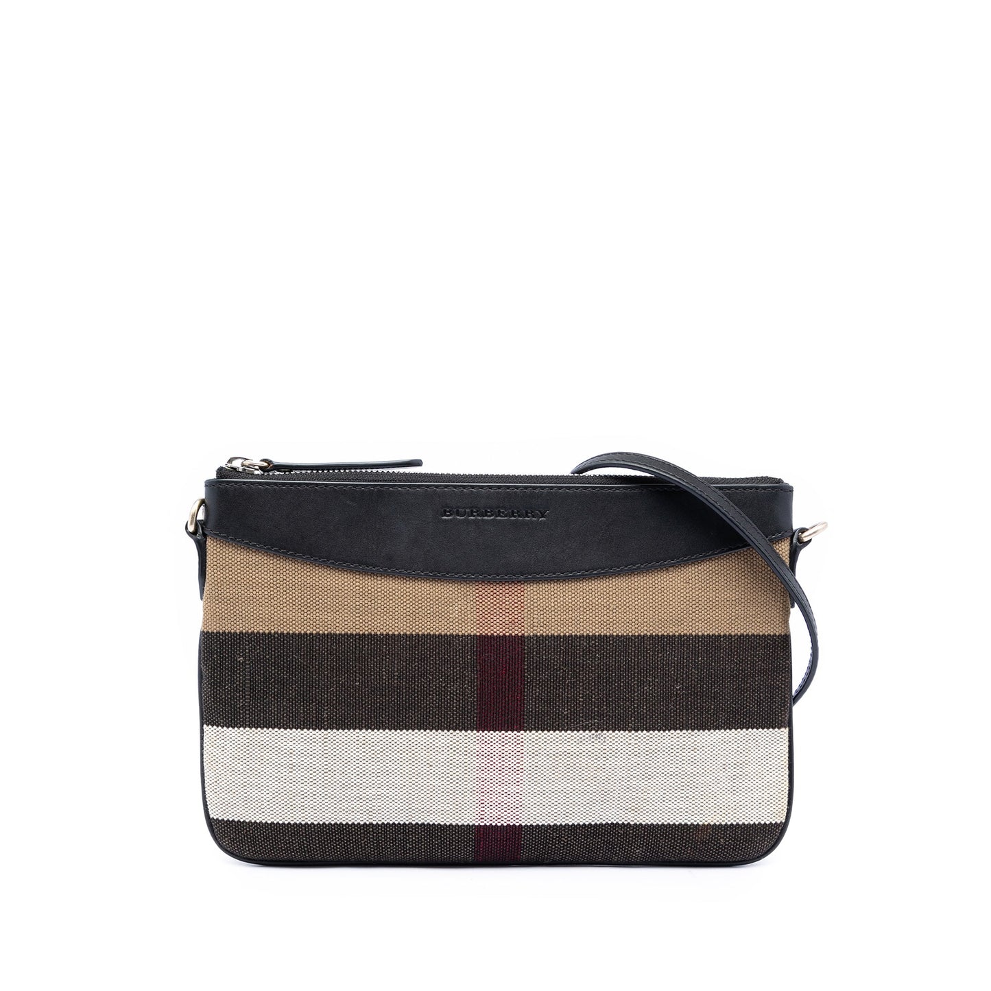 Burberry Mega Check Canvas Peyton Crossbody
