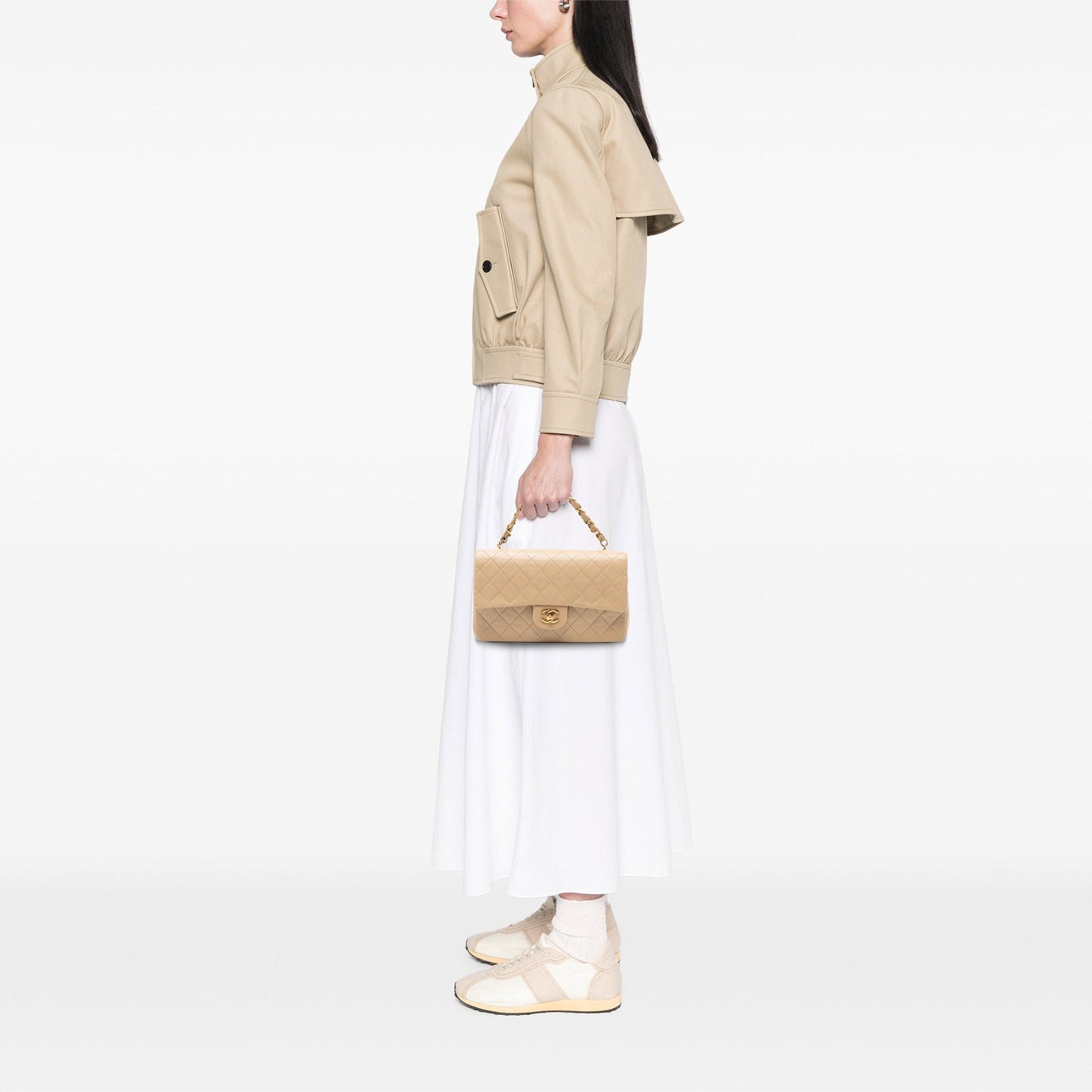 Chanel Medium Classic Lambskin Single Flap