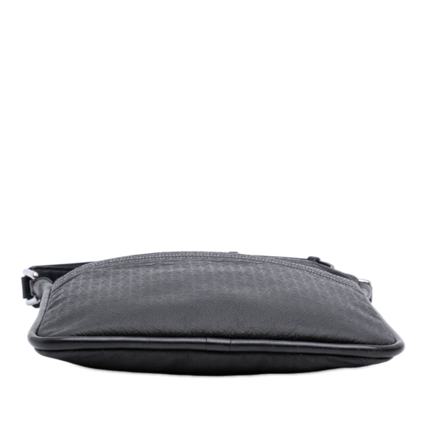 LOEWE Embossed Anagram Coated Canvas Repeat Crossbody