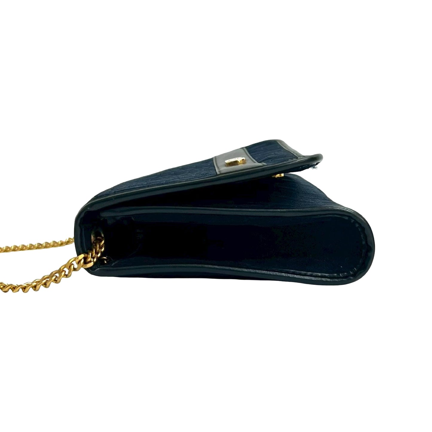 Dior Diorissimo Trotter Canvas Chain Shoulder Bag