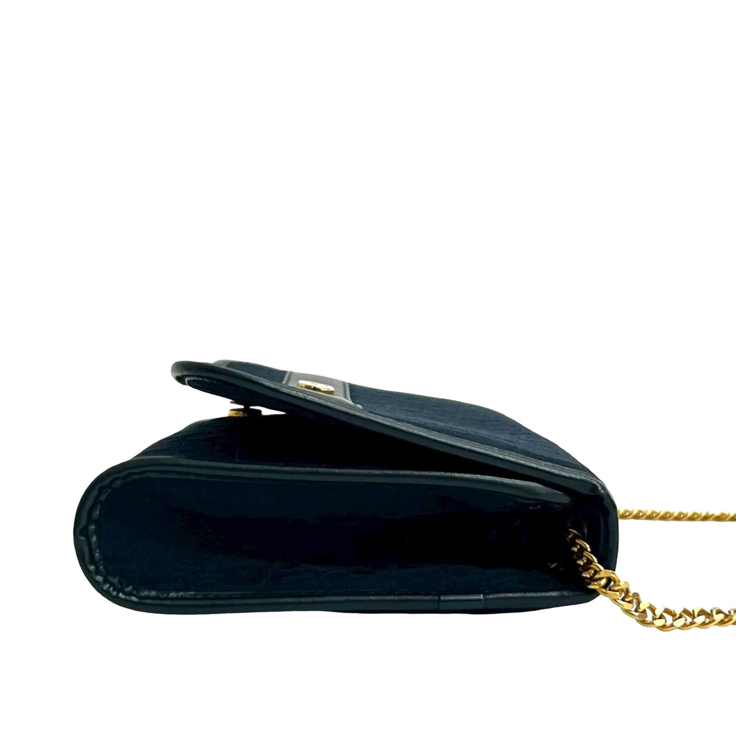 Dior Diorissimo Trotter Canvas Chain Shoulder Bag