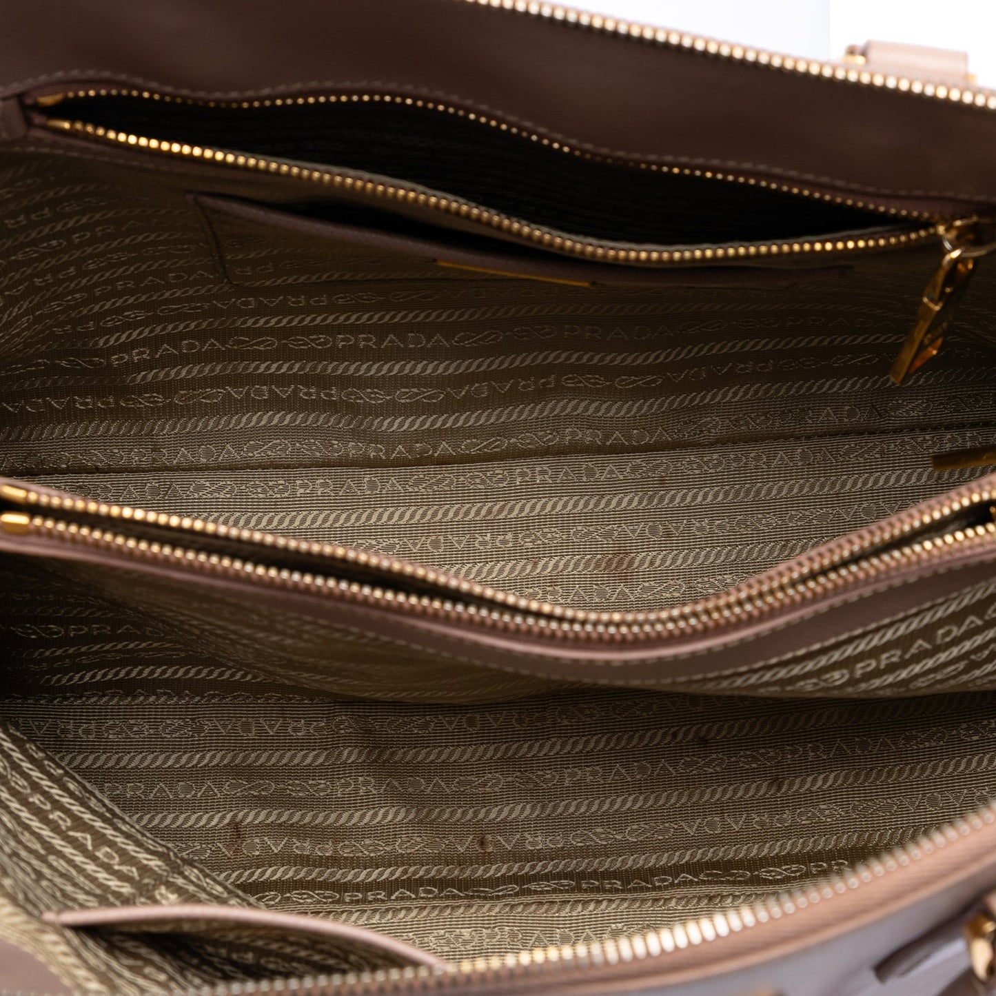 Prada Large Saffiano Lux Promenade Satchel