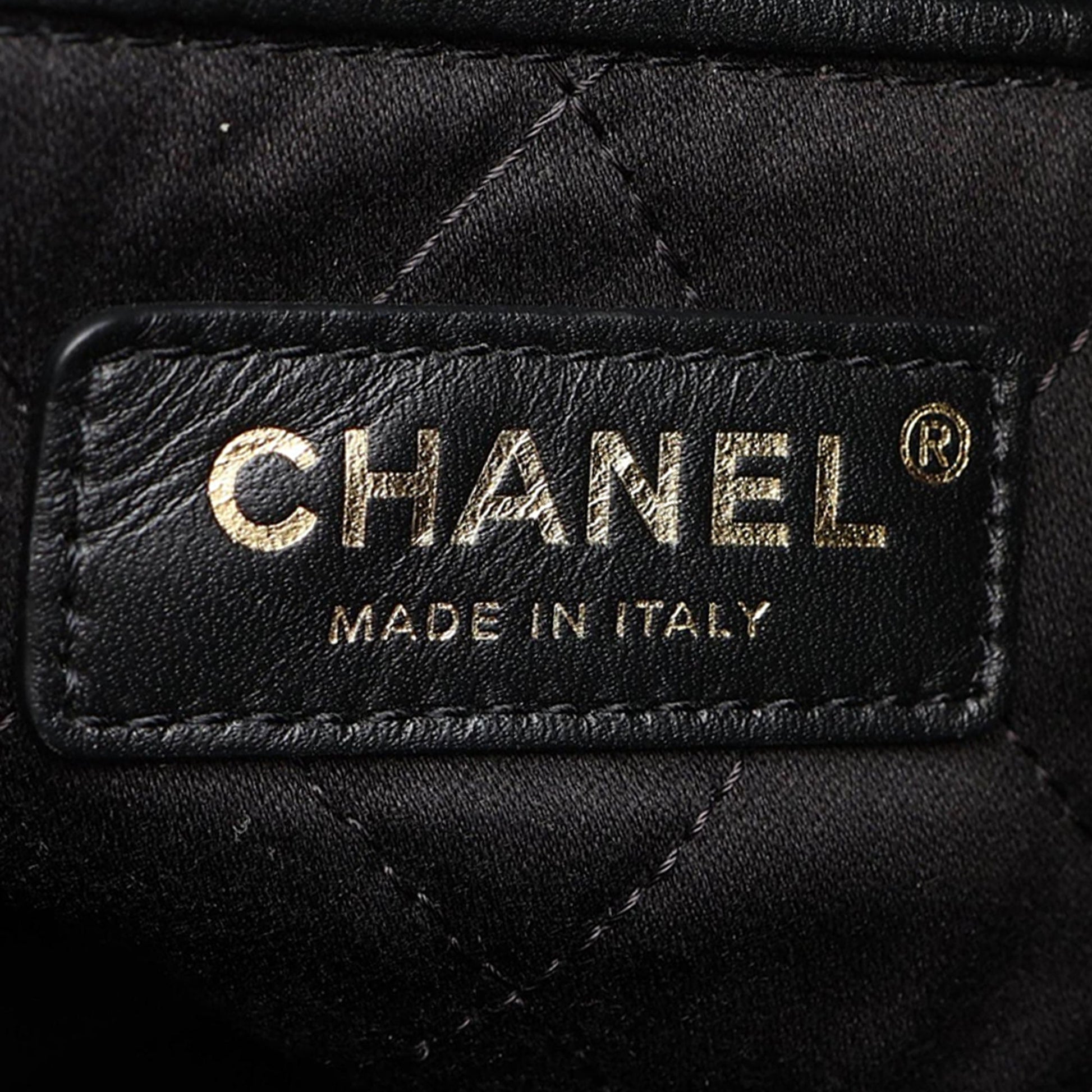 Chanel Small Shiny Quilted Calfskin 22 Backpack