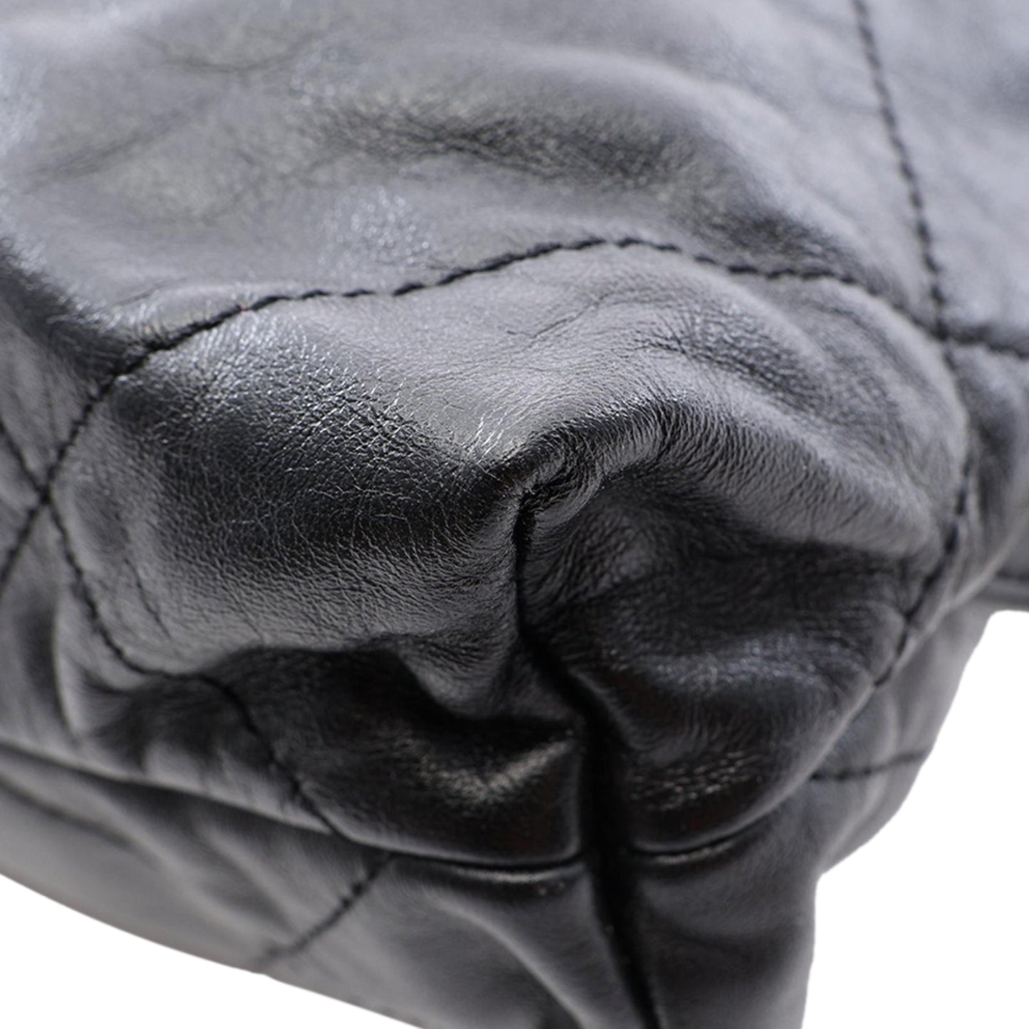 Chanel Small Shiny Quilted Calfskin 22 Backpack
