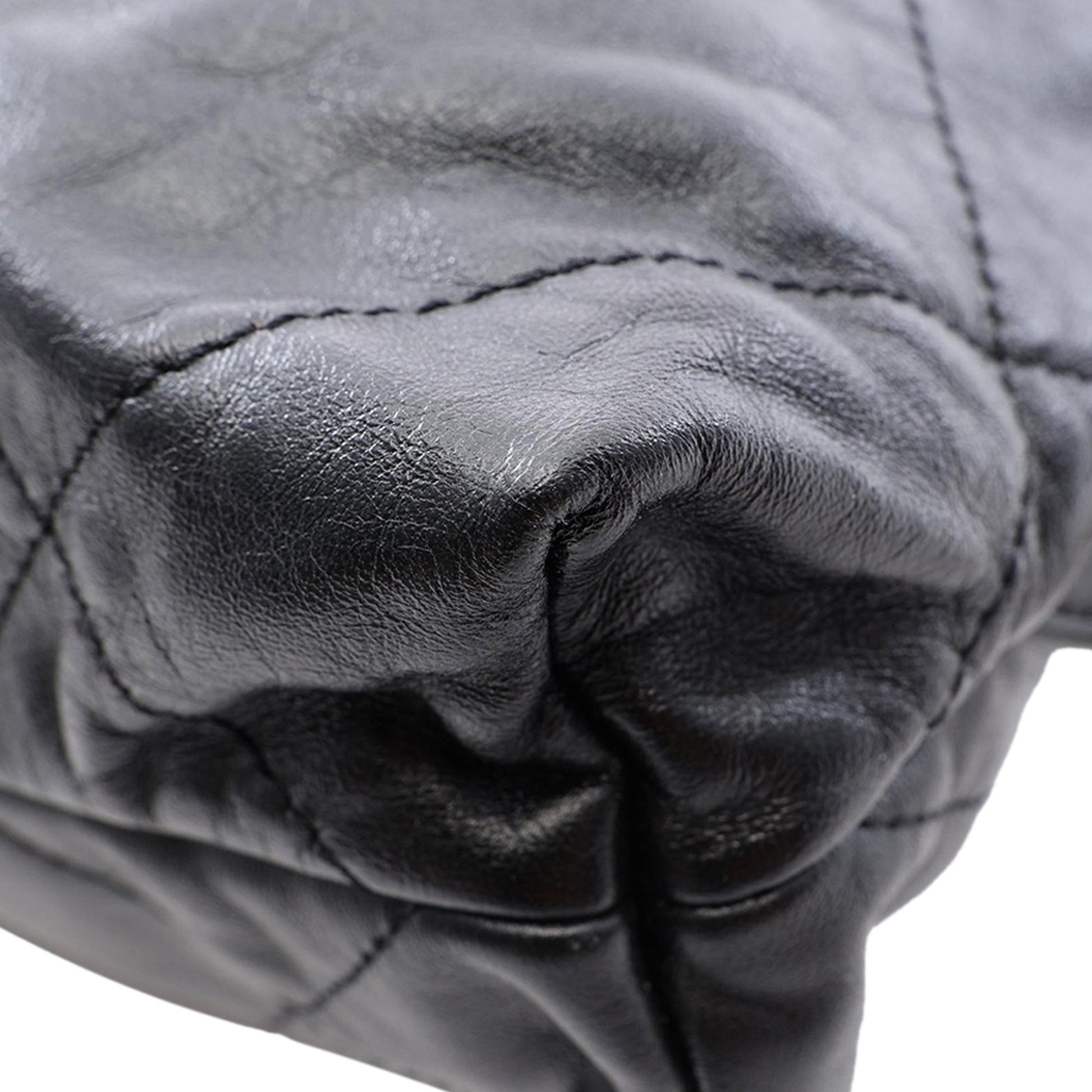 Chanel Small Shiny Quilted Calfskin 22 Backpack