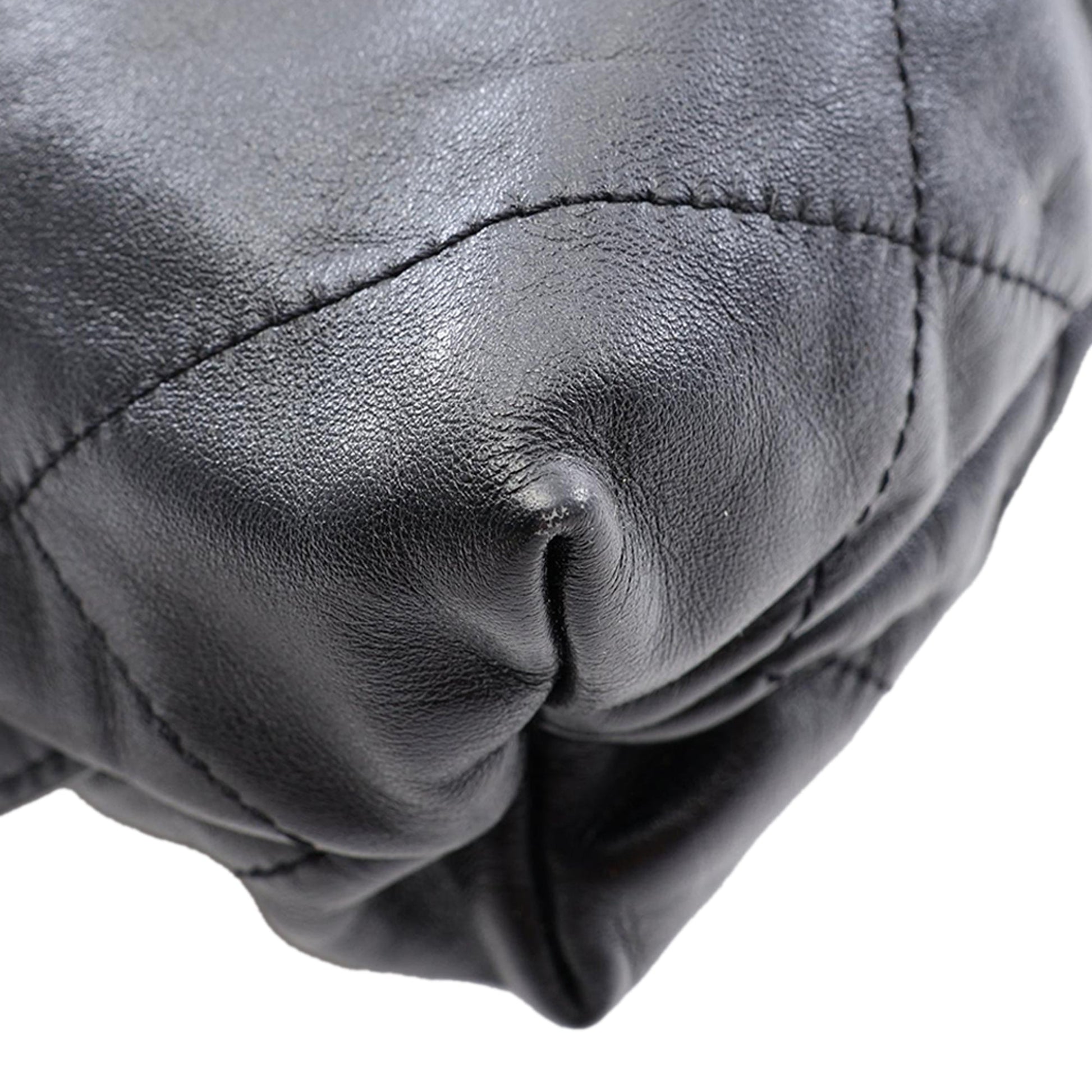 Chanel Small Shiny Quilted Calfskin 22 Backpack