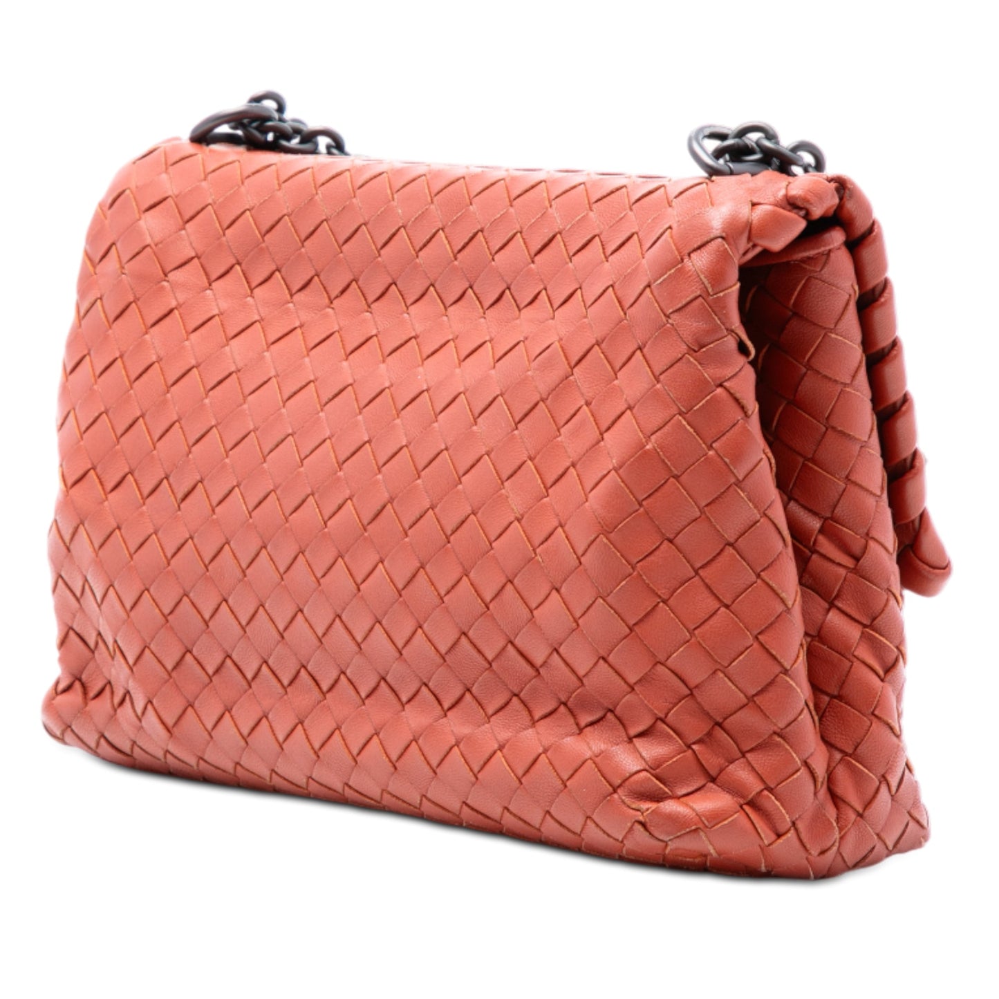 Bottega Veneta Small Nappa Intrecciato Olimpia Shoulder Bag
