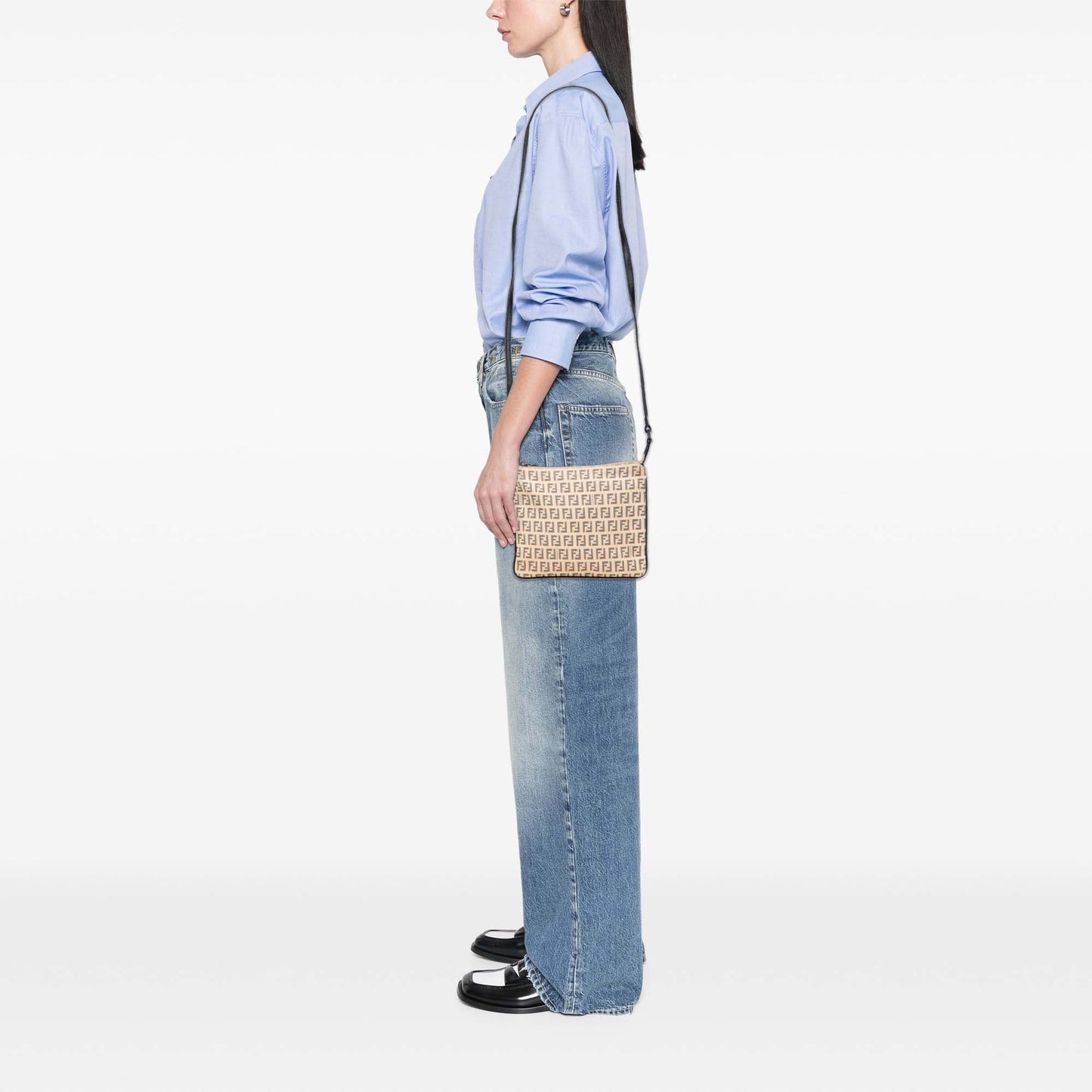 Fendi Zucchino Canvas Crossbody