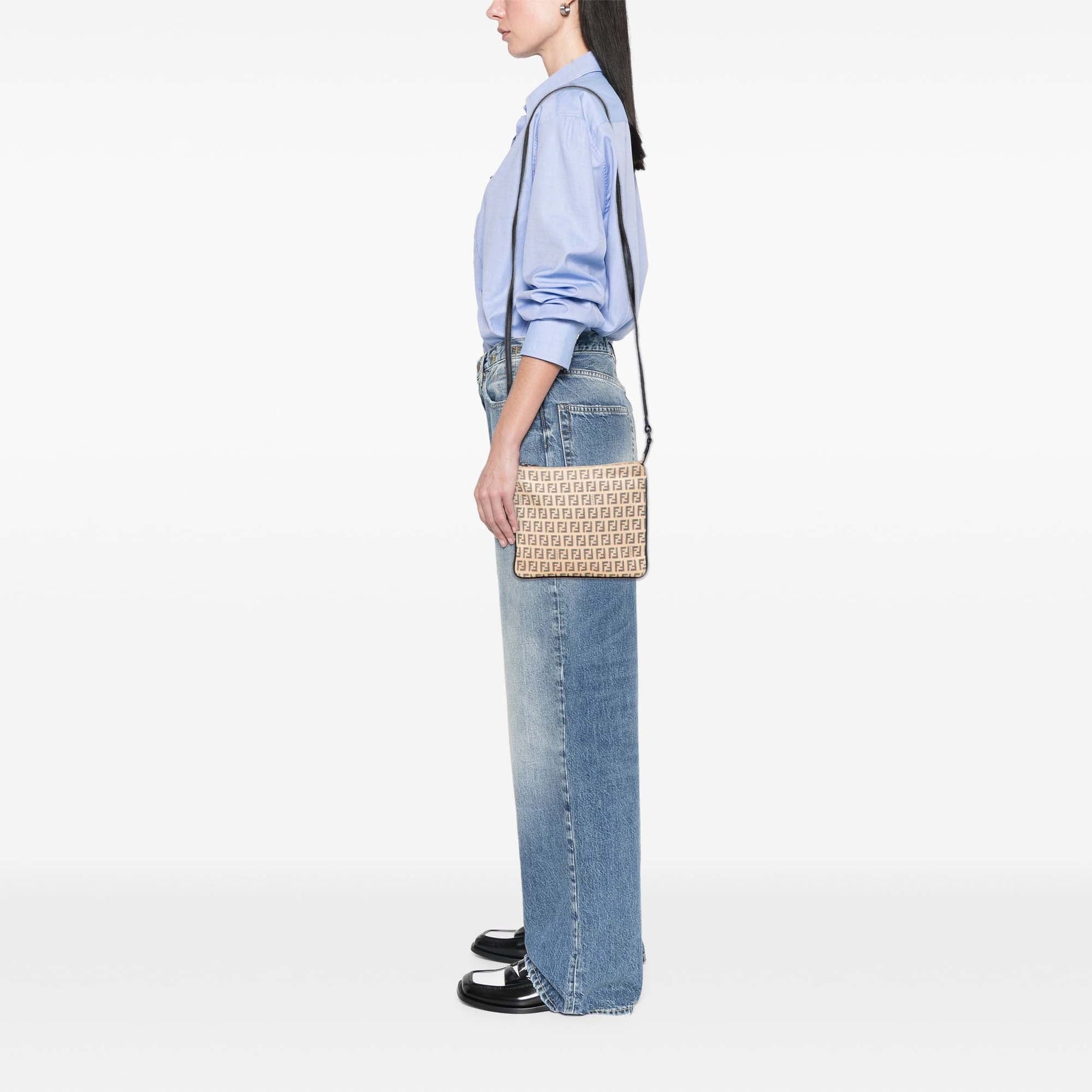 Fendi Zucchino Canvas Crossbody