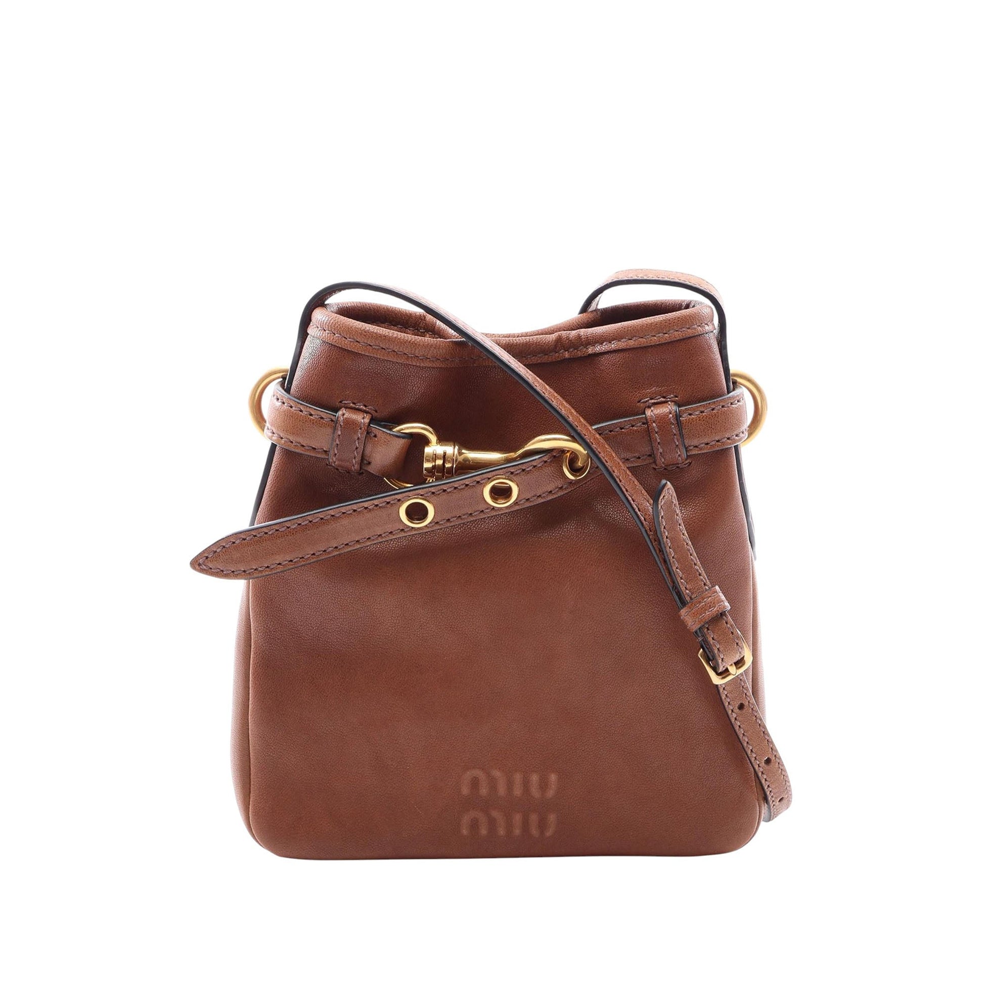 Miu Miu Nappa Aviator Crossbody