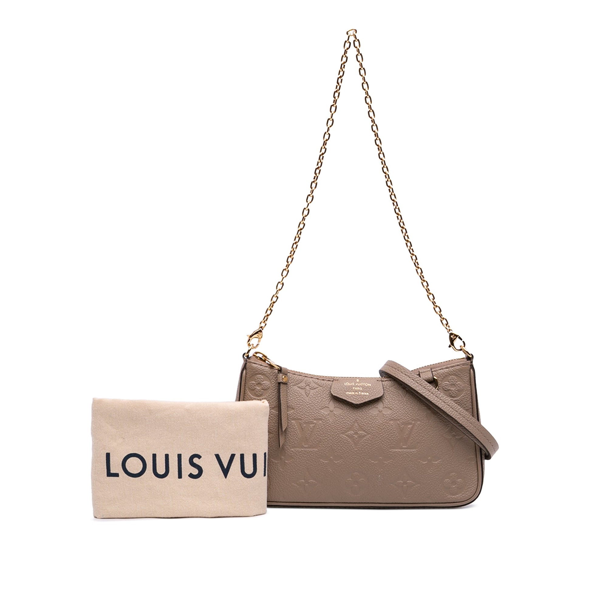 Louis Vuitton Monogram Empreinte Easy Pouch On Strap
