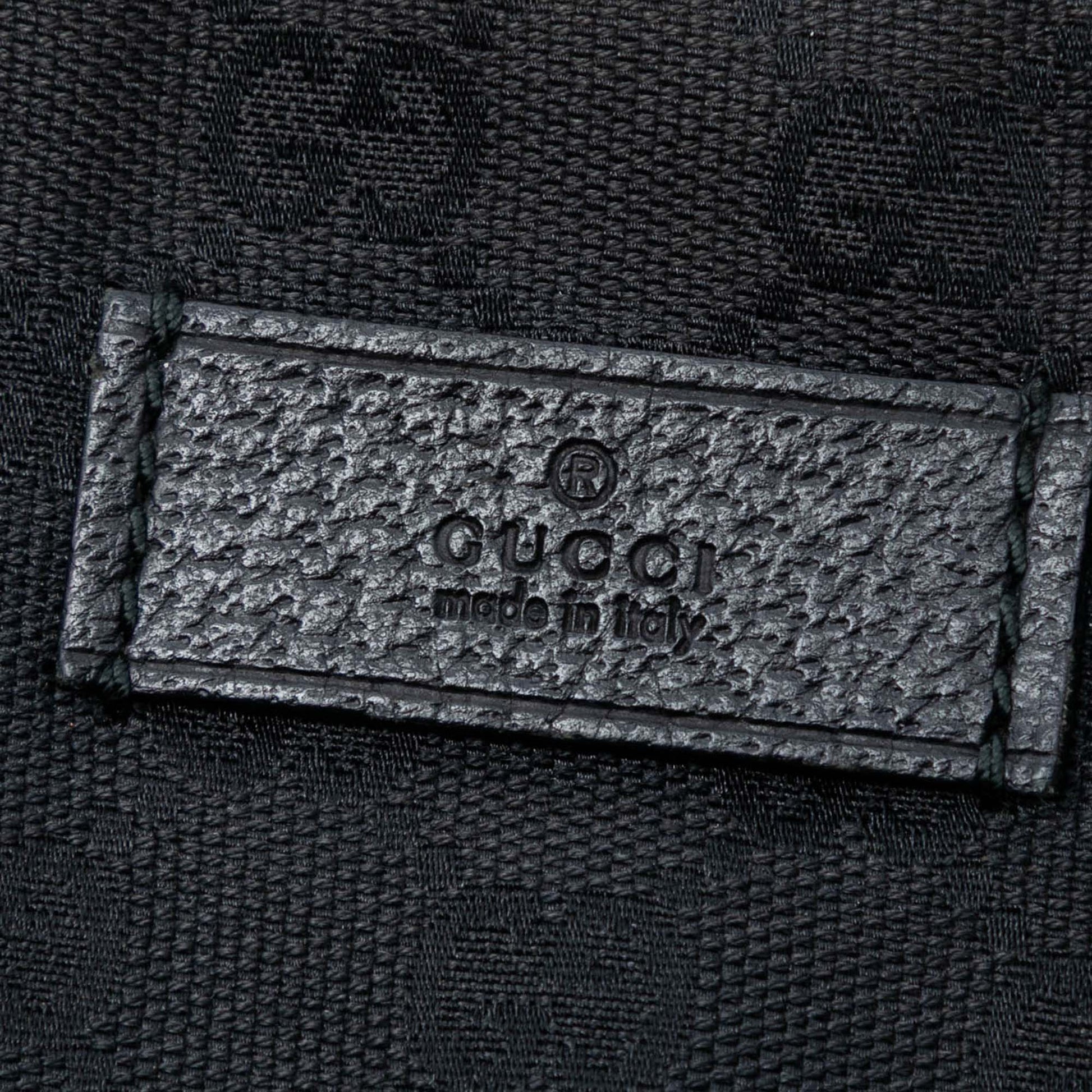 Gucci GG Canvas Web Travel Bag