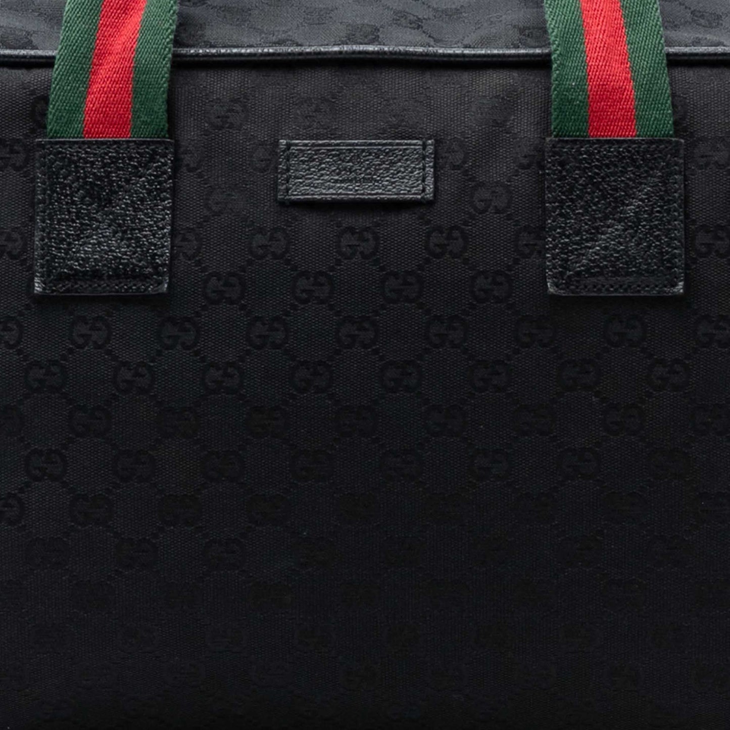 Gucci GG Canvas Web Travel Bag