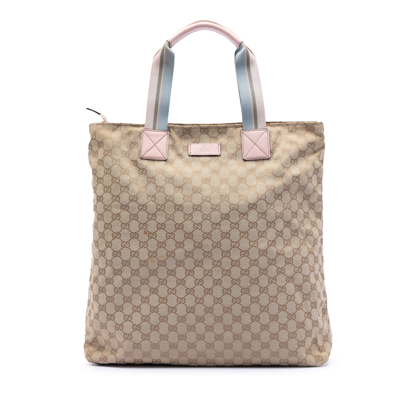 Gucci GG Canvas Web Vertical Tote