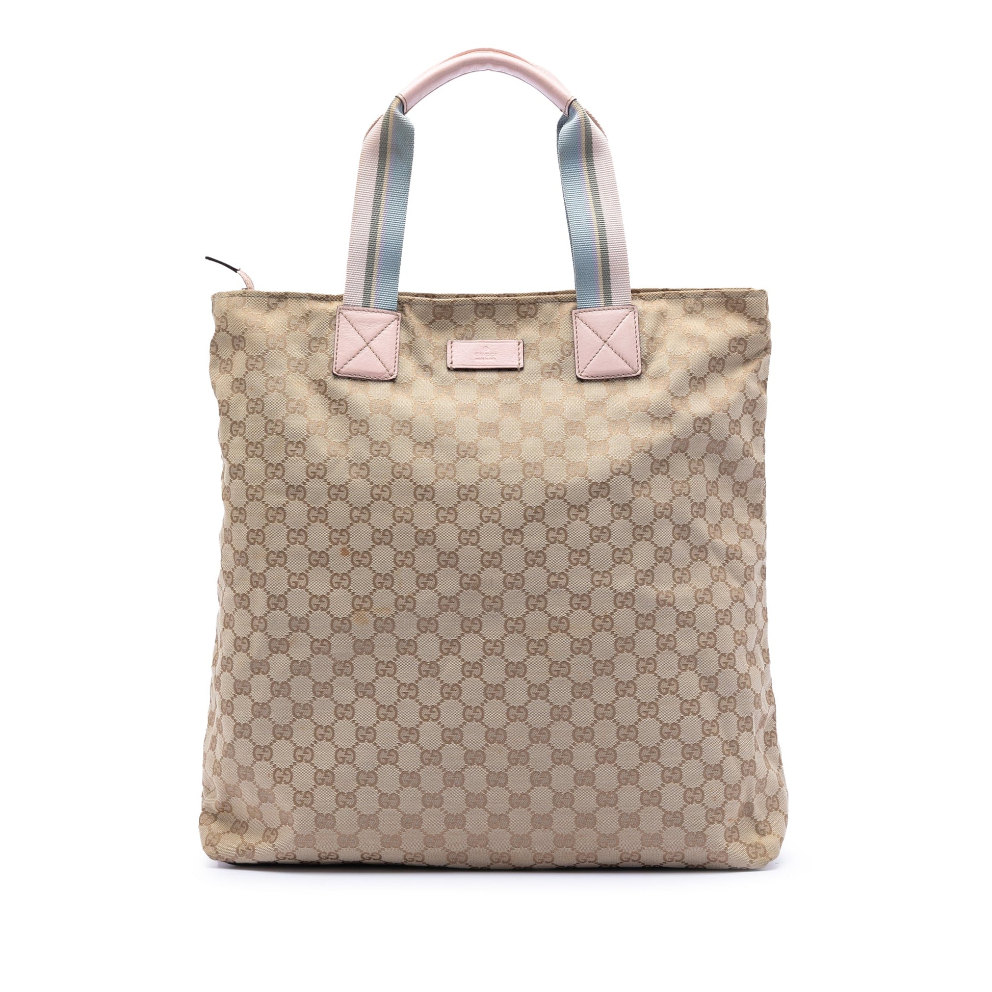 Gucci GG Canvas Web Vertical Tote