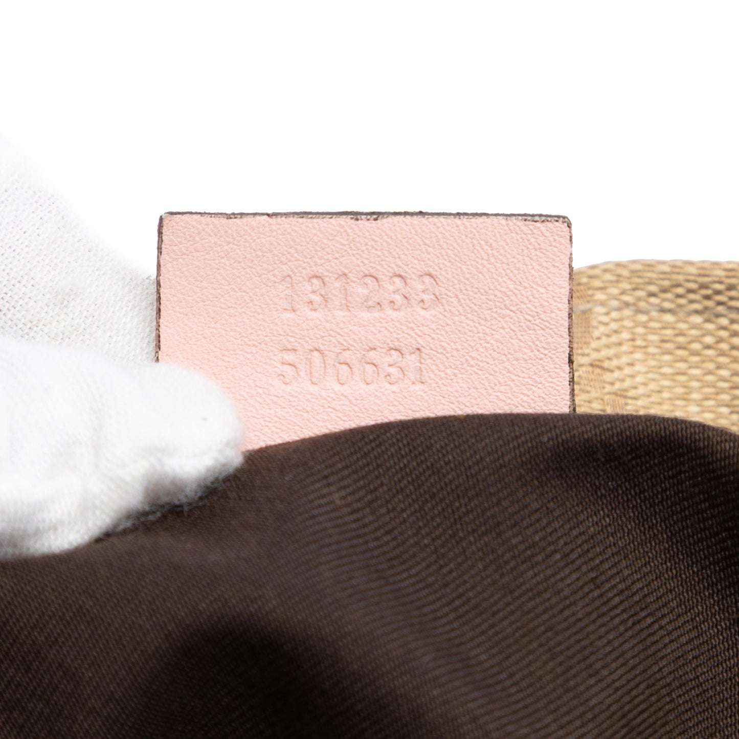 Gucci GG Canvas Web Vertical Tote
