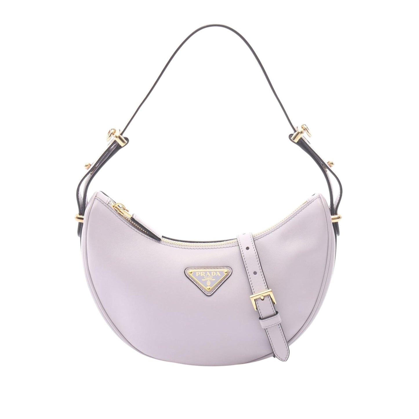 Prada Small Soft Calf Arque Satchel
