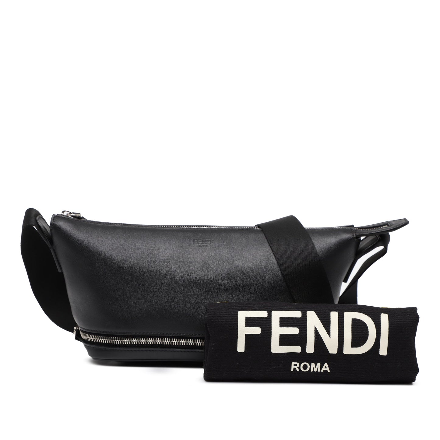 Fendi Sarah Coleman Leather Fisheye Belt Bag