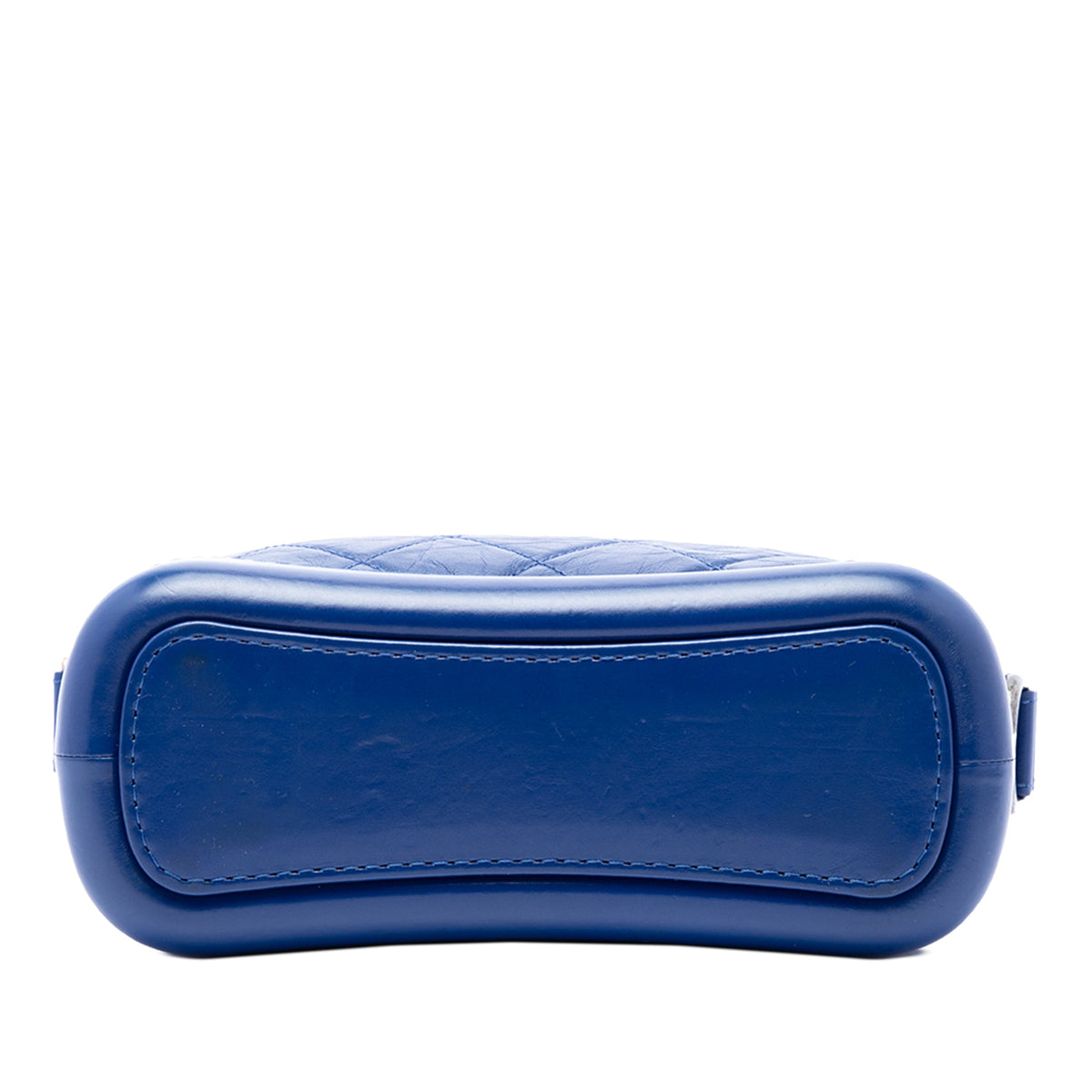 Chanel Small Quilted Aged Calfskin Gabrielle Hobo — Blue