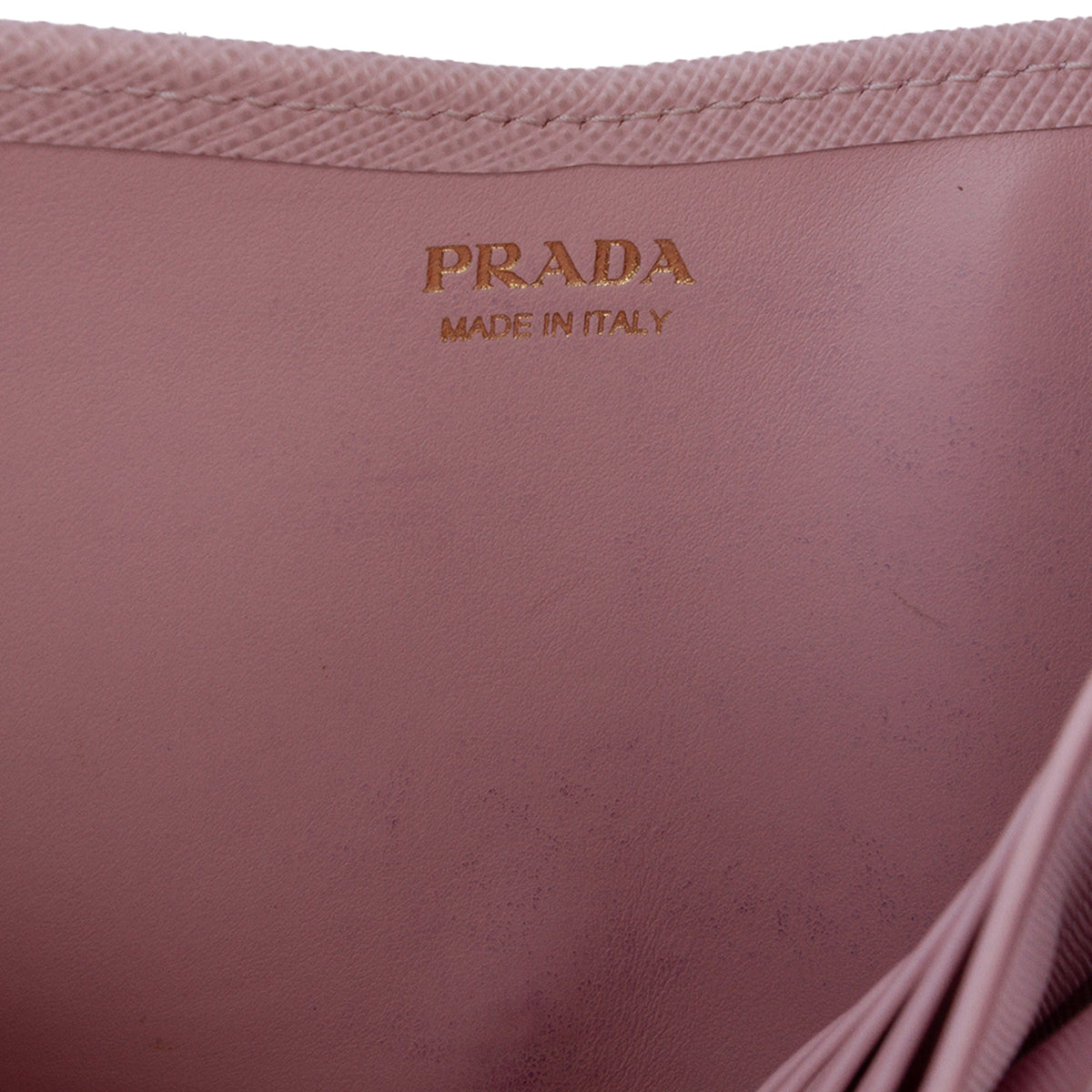 Prada Saffiano Envelope Chain Clutch