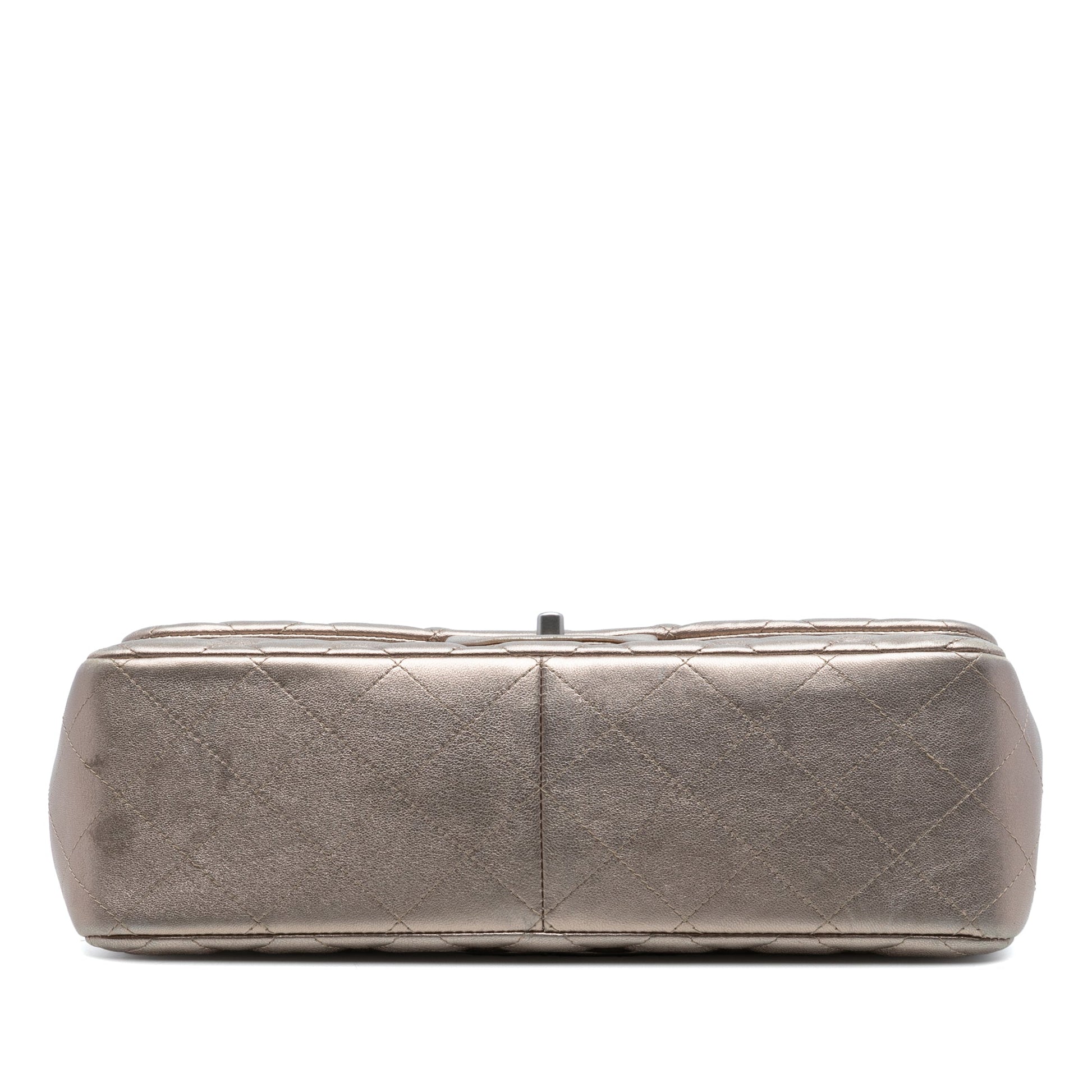 Chanel Jumbo Classic Metallic Lambskin Double Flap