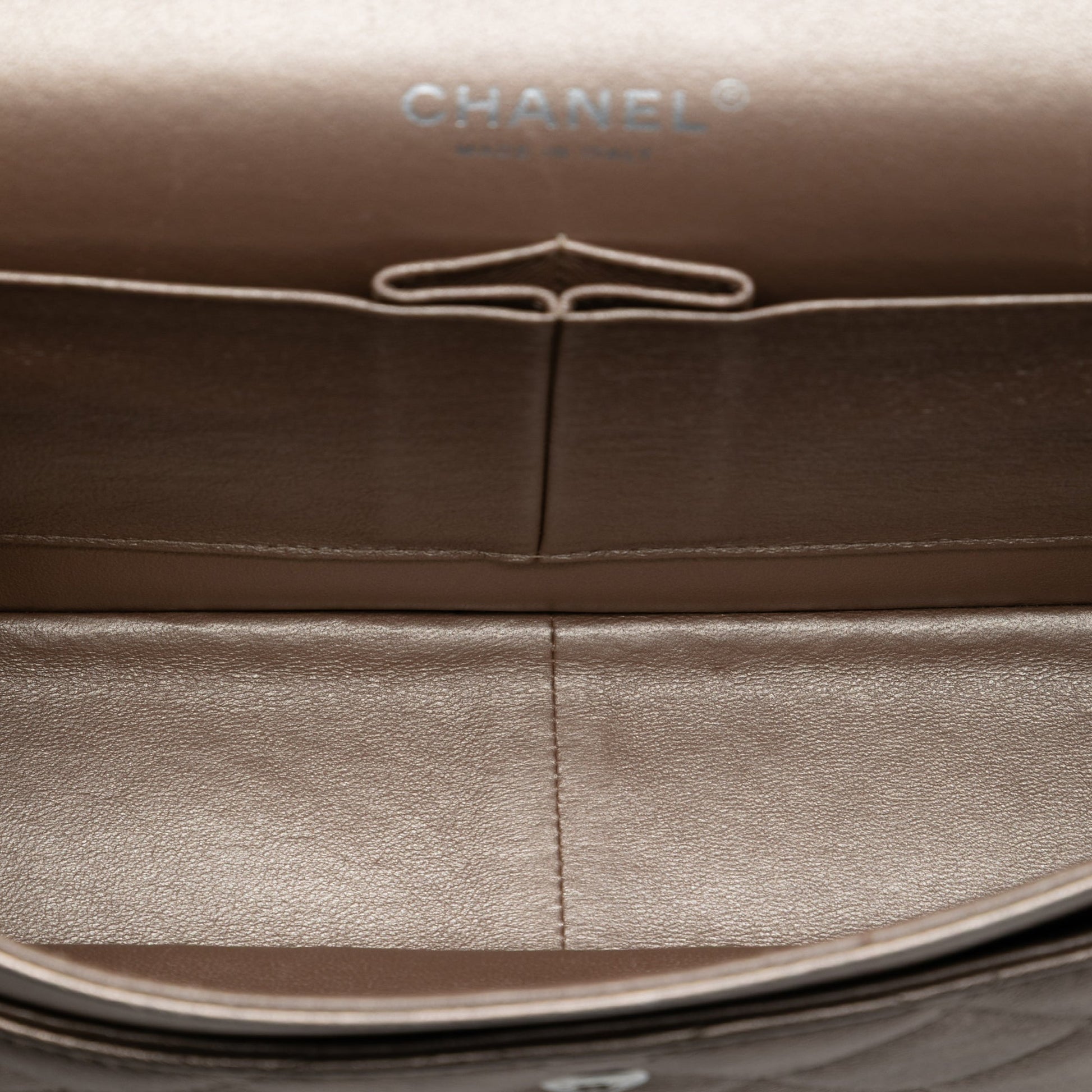 Chanel Jumbo Classic Metallic Lambskin Double Flap