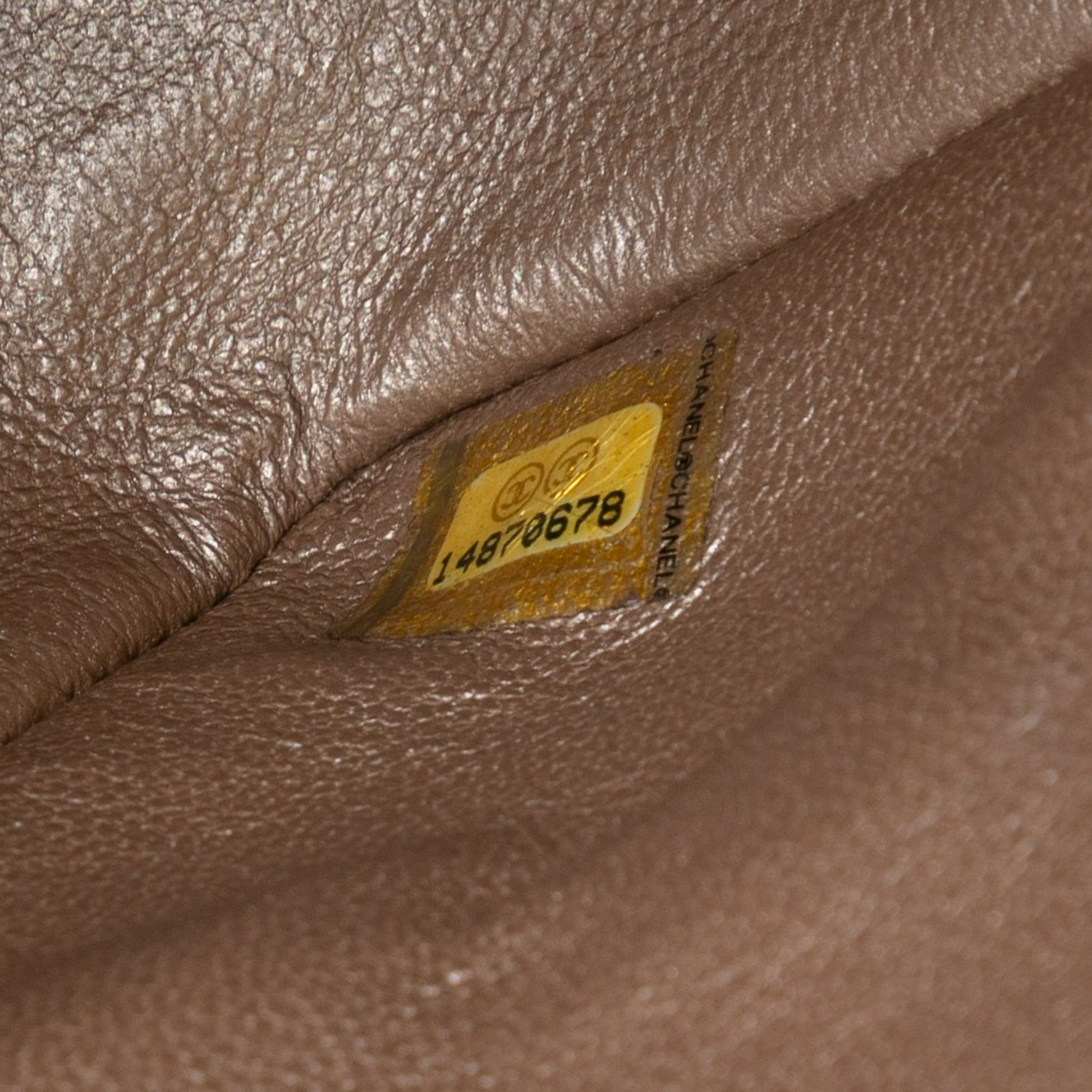 Chanel Jumbo Classic Metallic Lambskin Double Flap