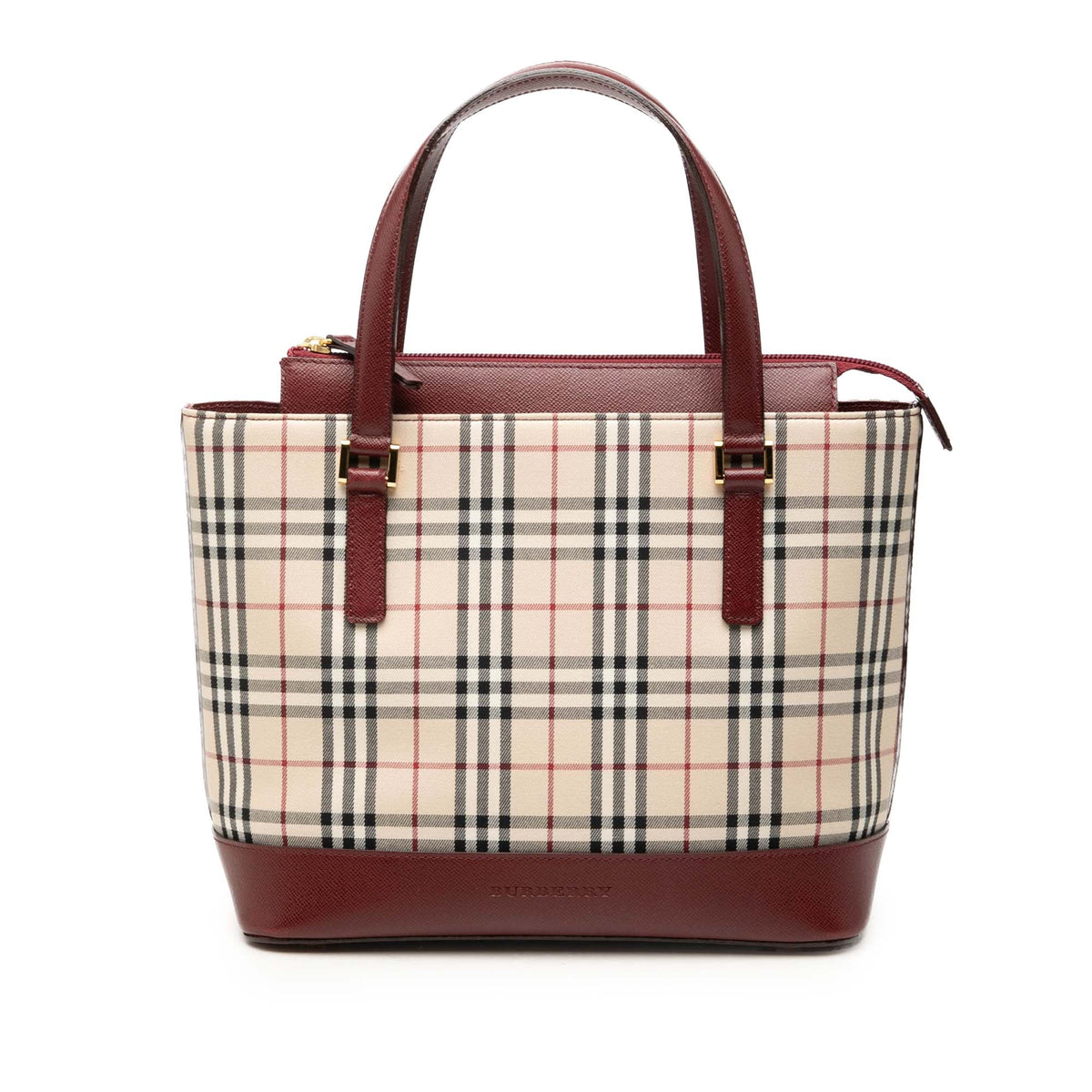 Burberry House Check Canvas Tote