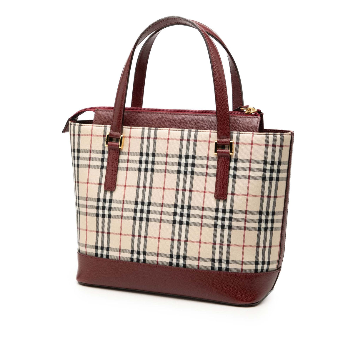 Burberry House Check Canvas Tote
