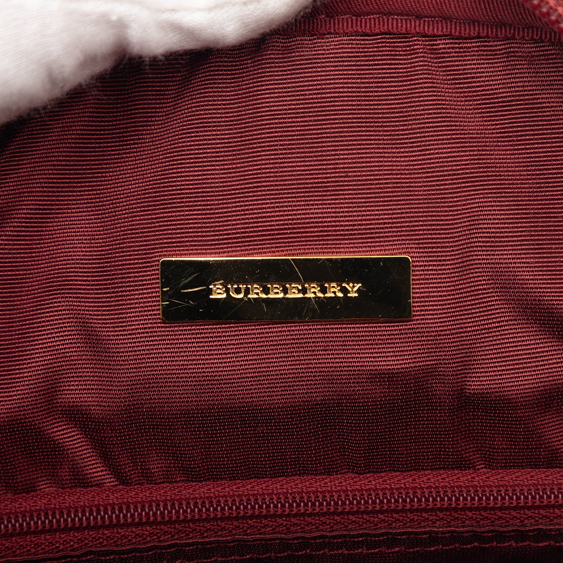 Burberry House Check Canvas Handbag