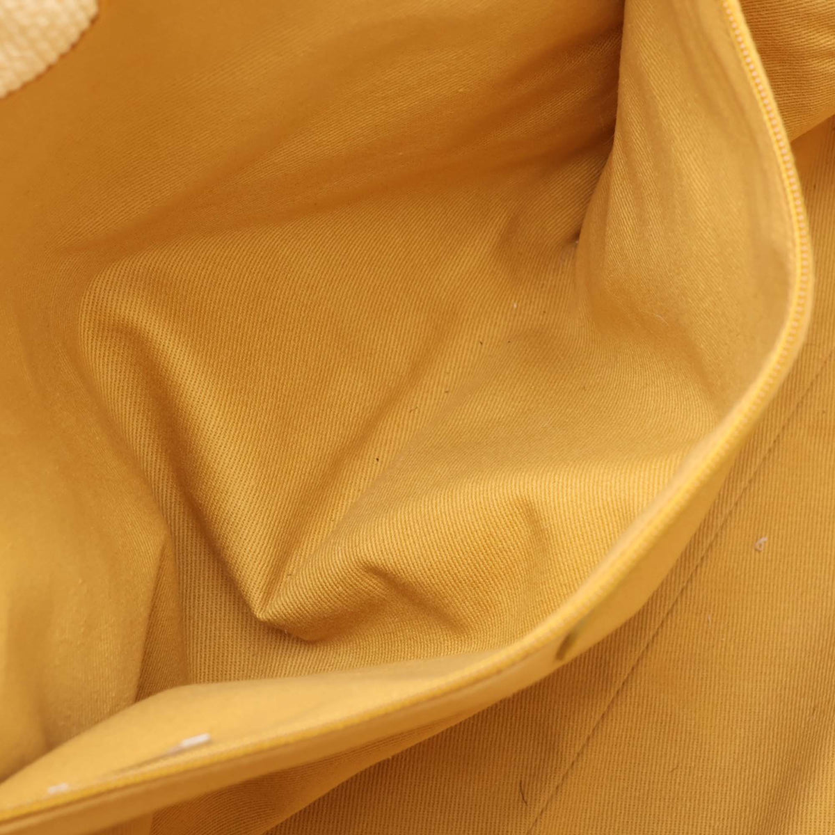 Chanel Large Straw Deauville Tote — Yellow