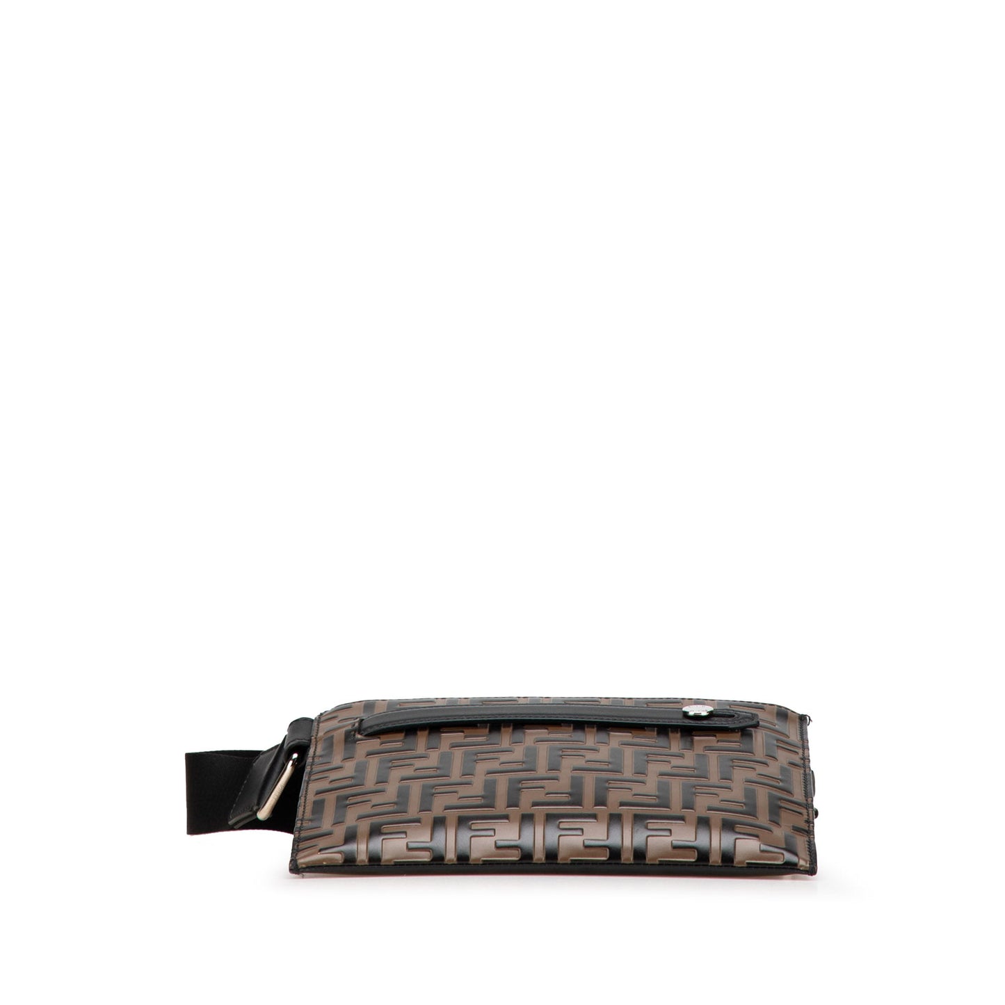 Fendi FF Embossed Leather 1974 Crossbody