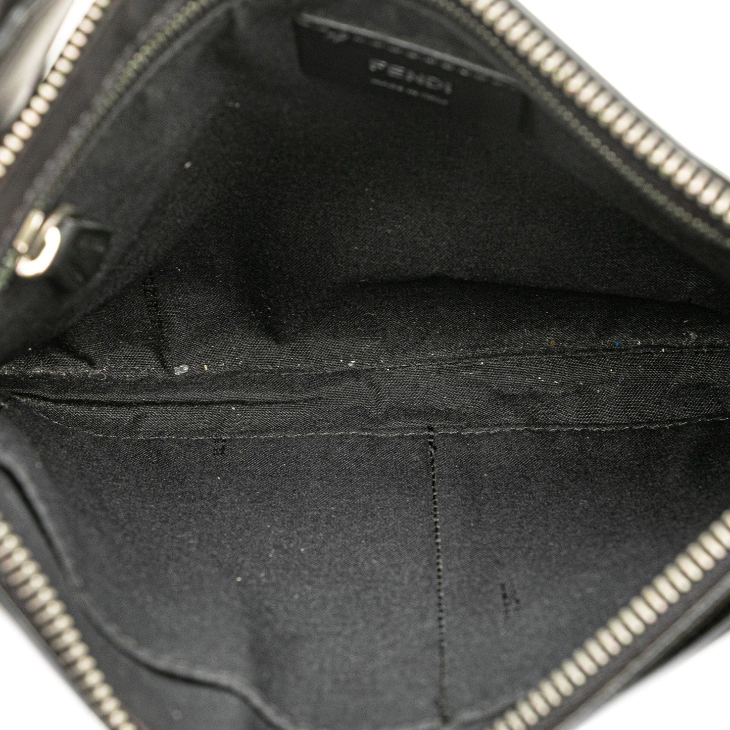 Fendi FF Embossed Leather 1974 Crossbody