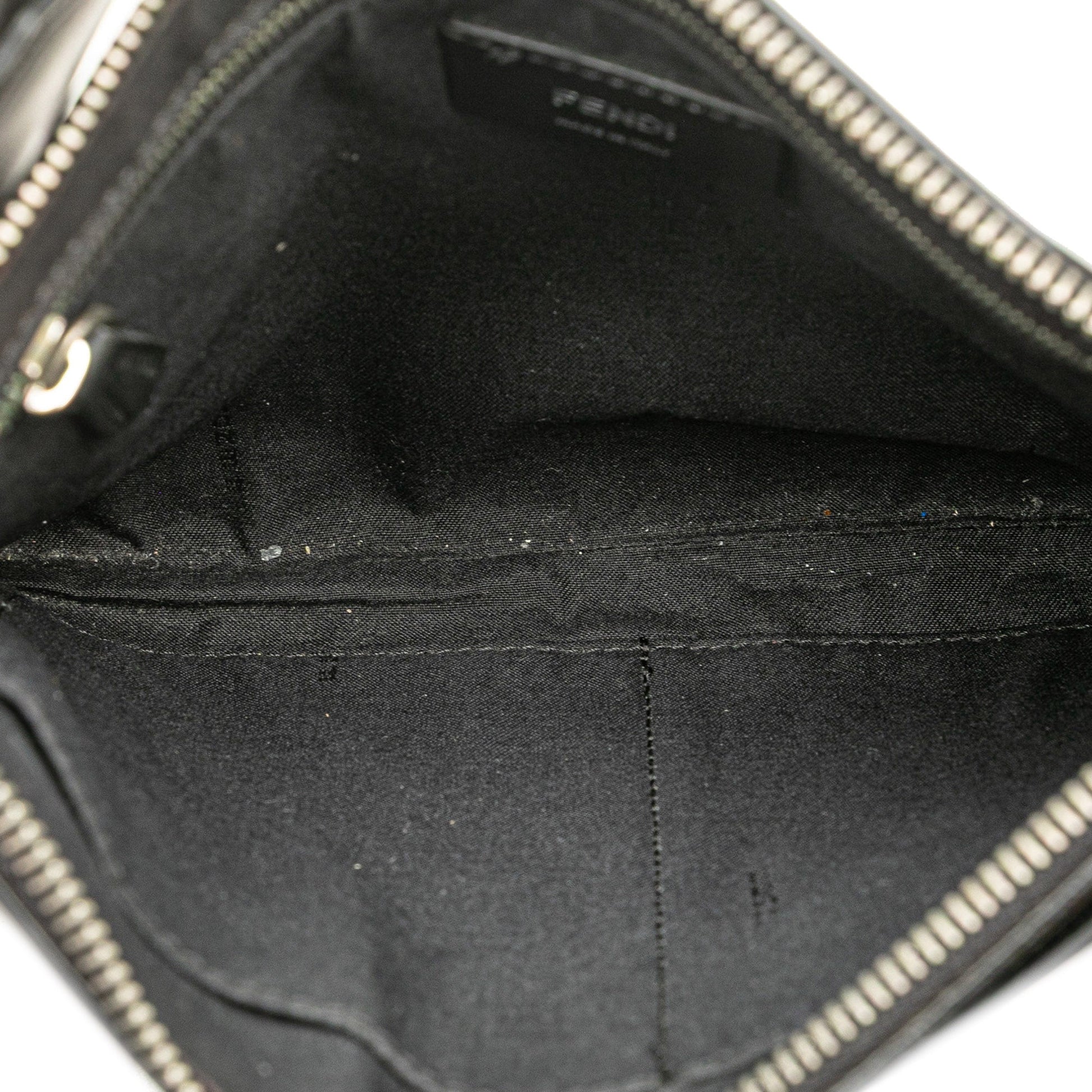 Fendi FF Embossed Leather 1974 Crossbody