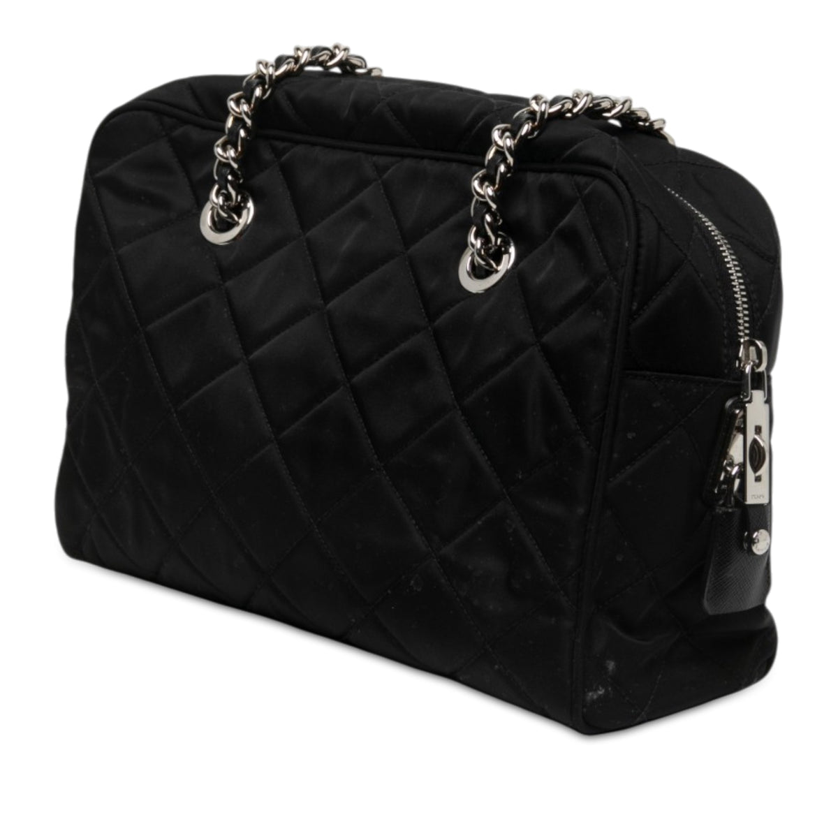 Prada Impuntu Tessuto Chain Shoulder Bag