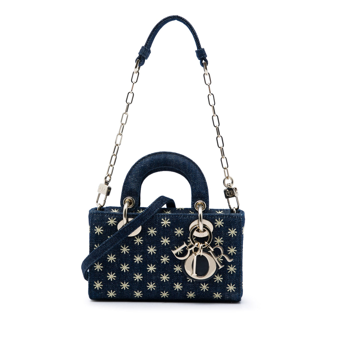 Dior Micro Denim Embroidered Star Lady D Joy