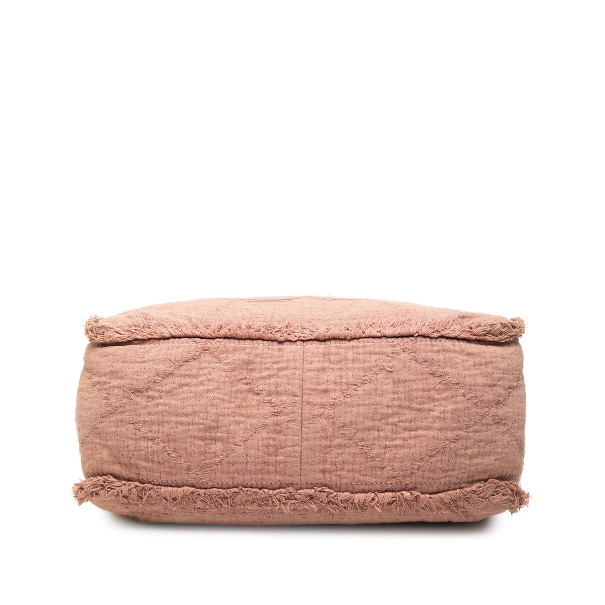 Chanel Medium CC Quilted Canvas Double Face Deauville Tote — Pink