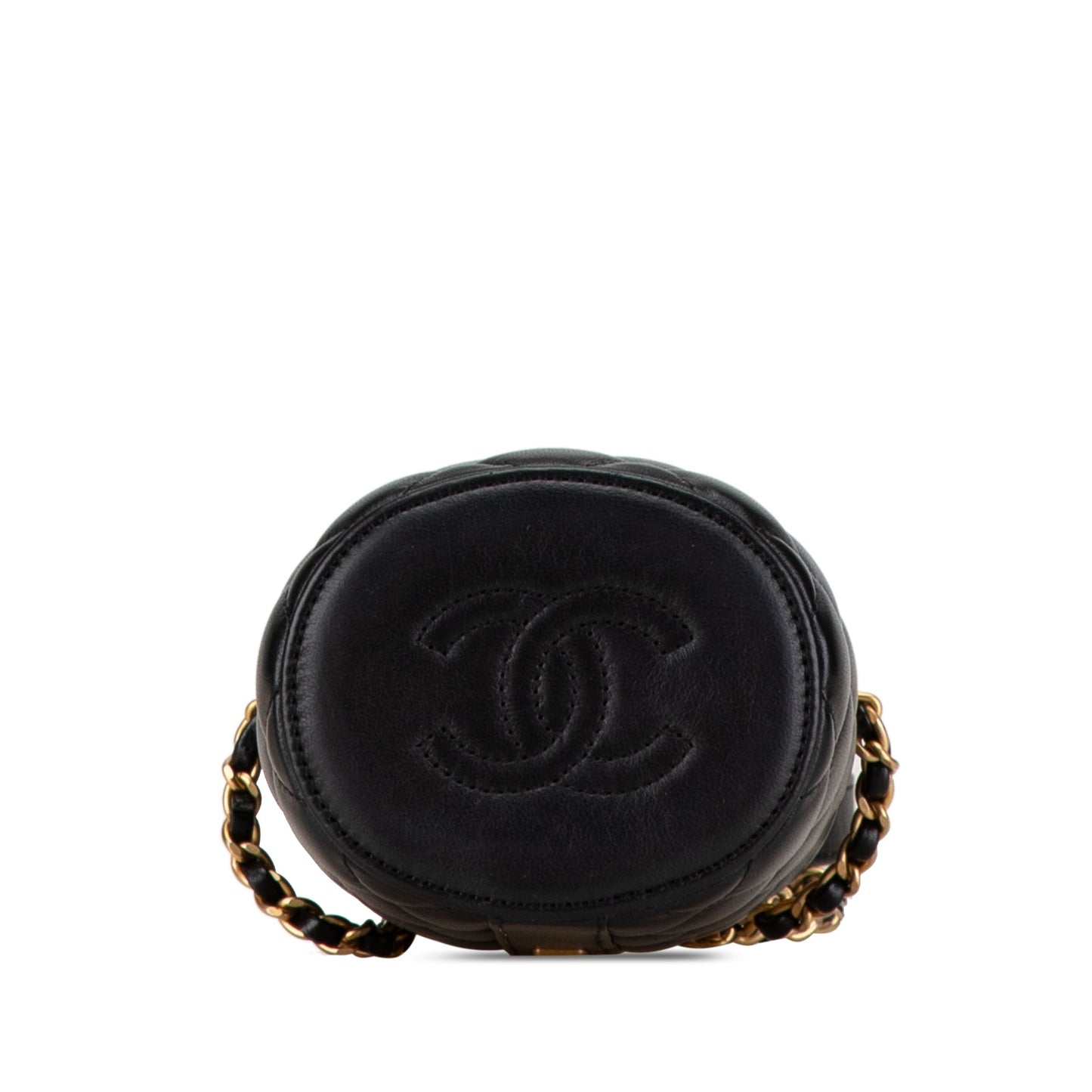 Chanel Mini Quilted Lambskin Crown Box Bag