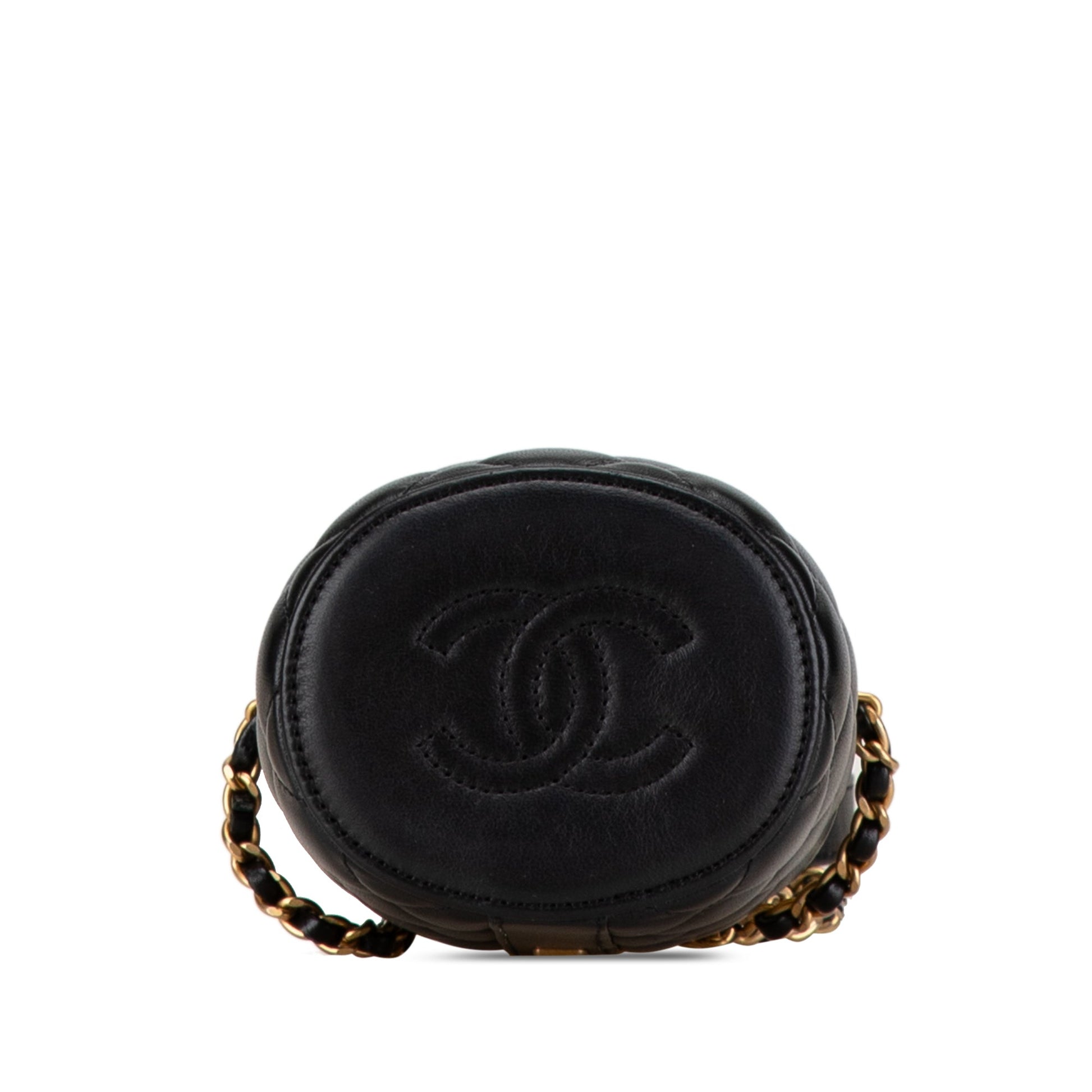 Chanel Mini Quilted Lambskin Crown Box Bag