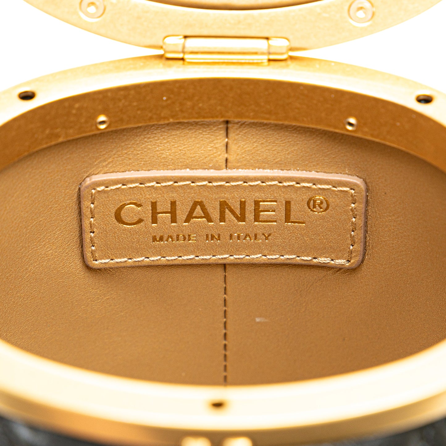 Chanel Mini Quilted Lambskin Crown Box Bag