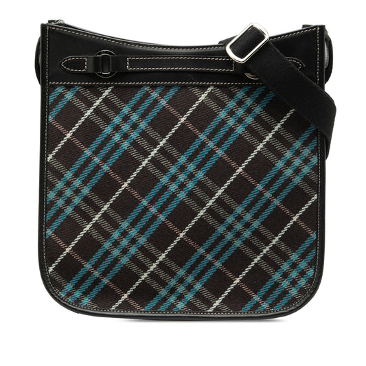 Burberry Nova Check Canvas Crossbody