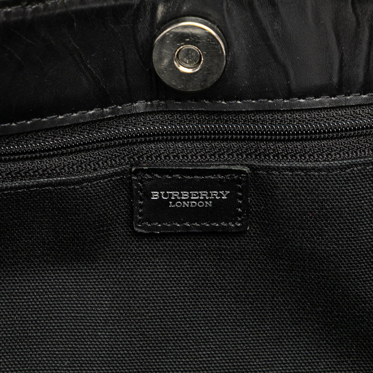 Burberry House Check Coated Canvas Tote — Beige