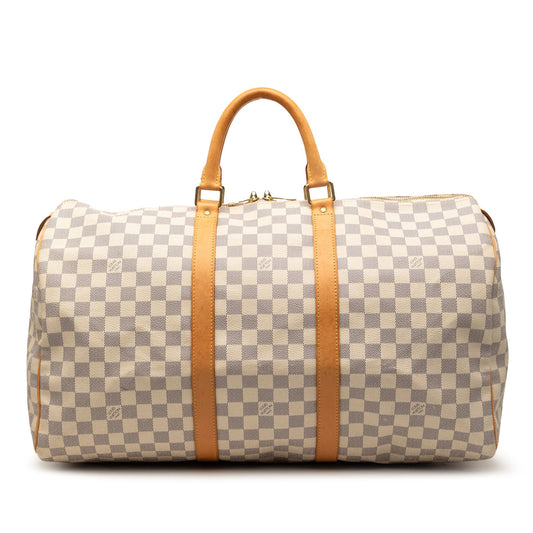 Louis Vuitton Damier Azur Keepall 50