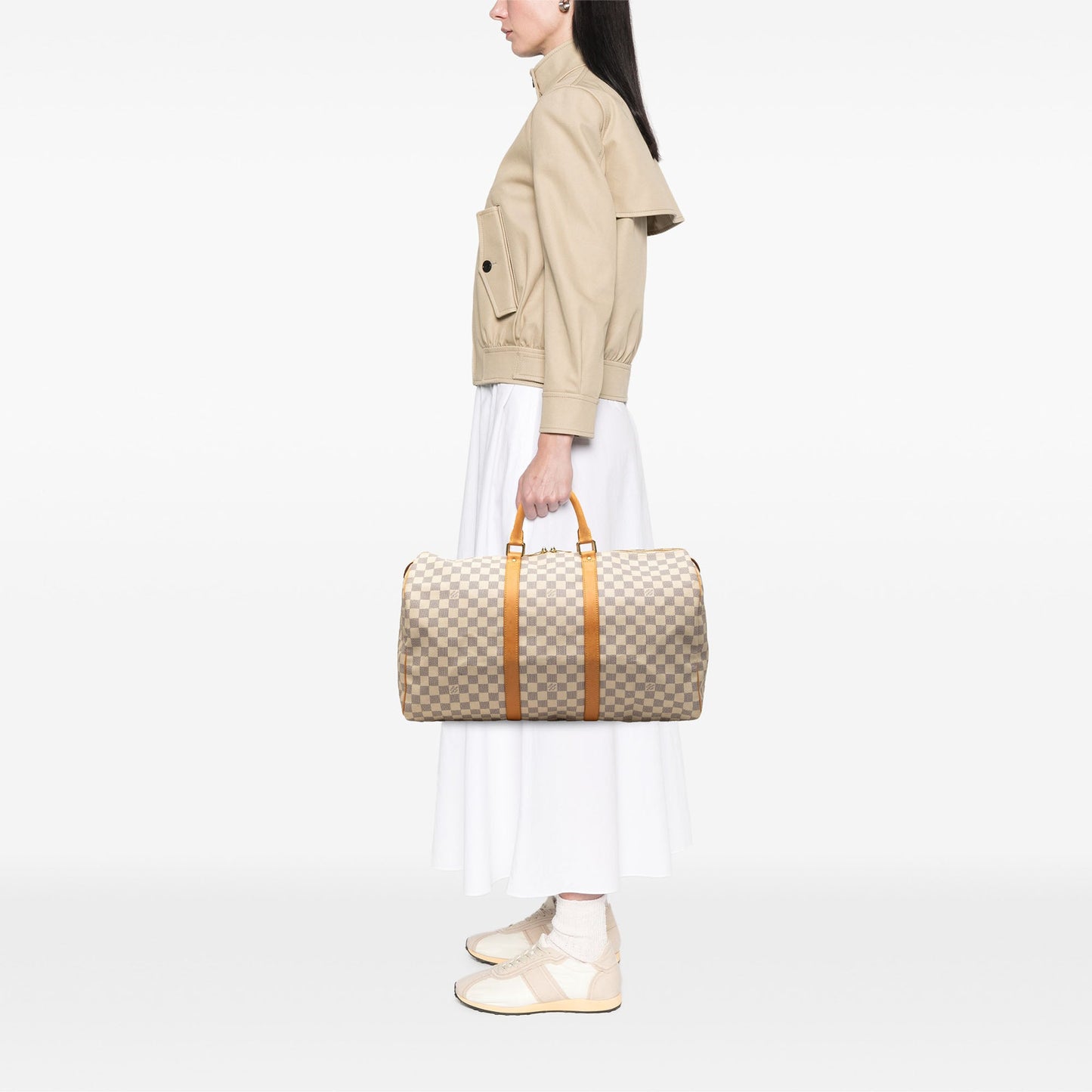 Louis Vuitton Damier Azur Keepall 50