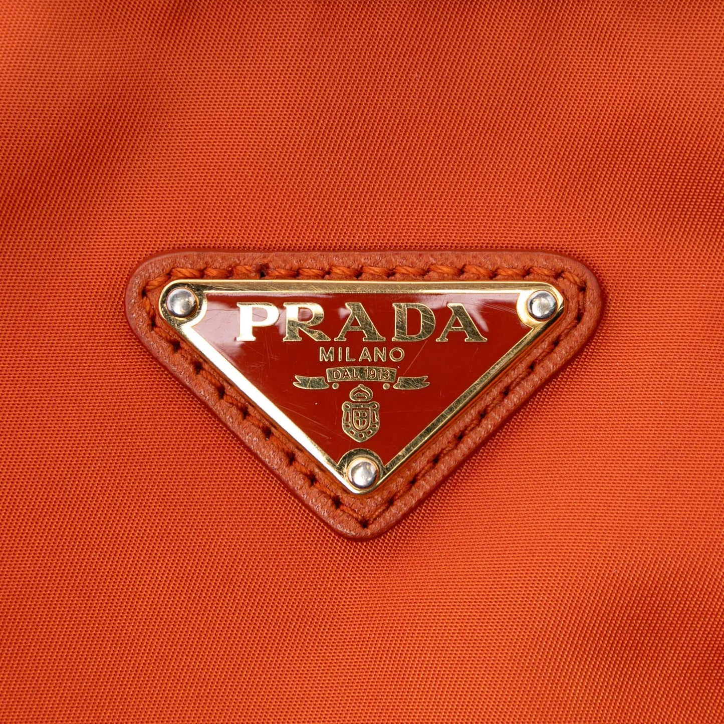 Prada Saffiano Trimmed Tessuto Zip Top Crossbody