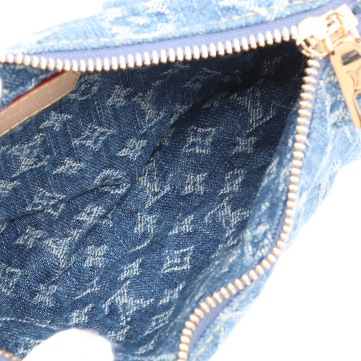 Louis Vuitton Monogram Denim Pochette Valley