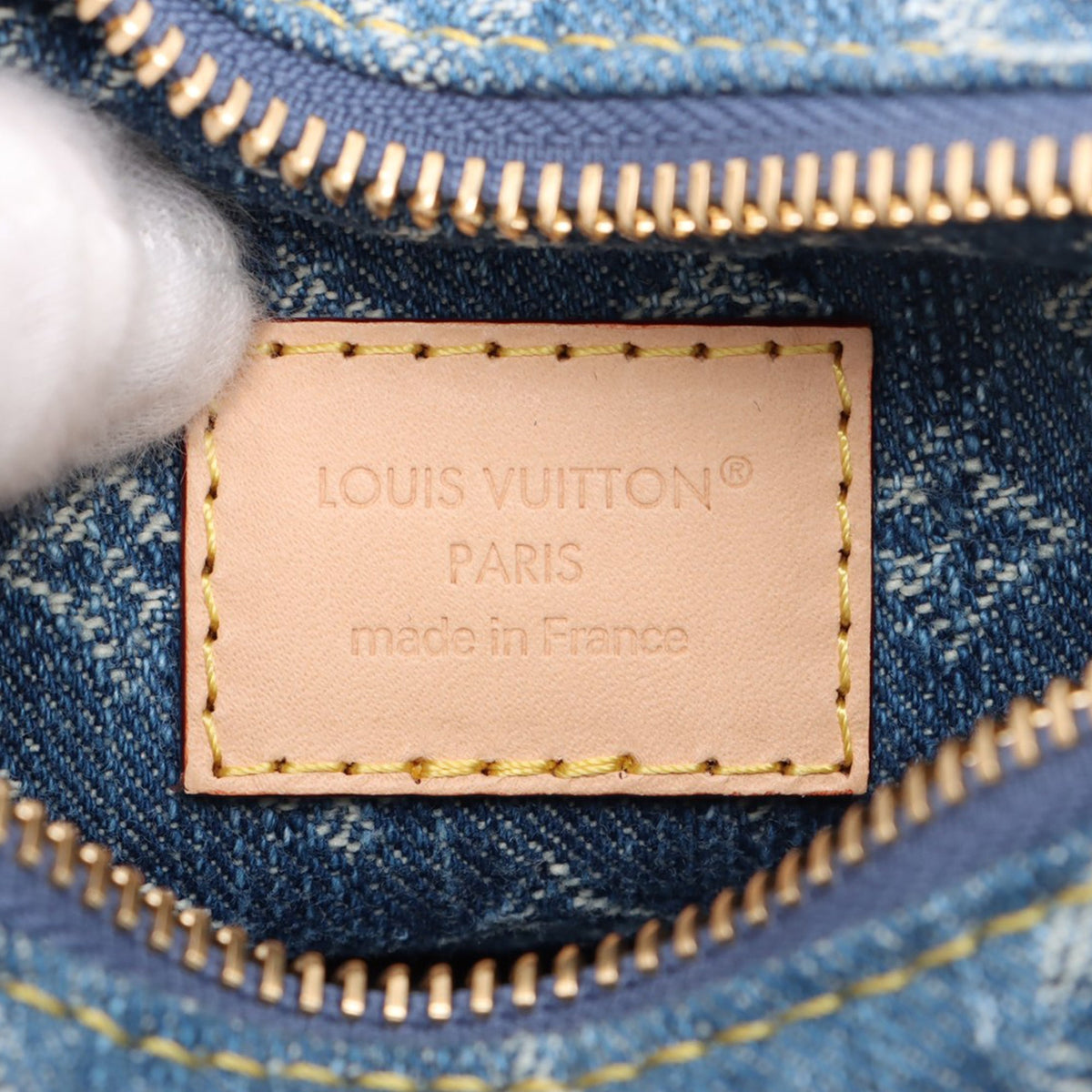 Louis Vuitton Monogram Denim Pochette Valley