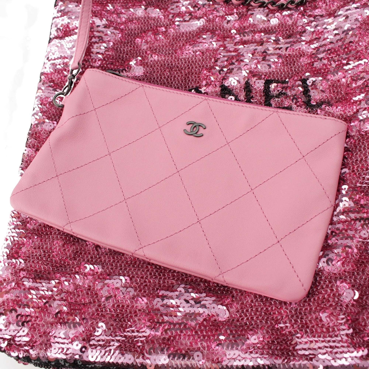 Chanel Sequins Shopping Tote